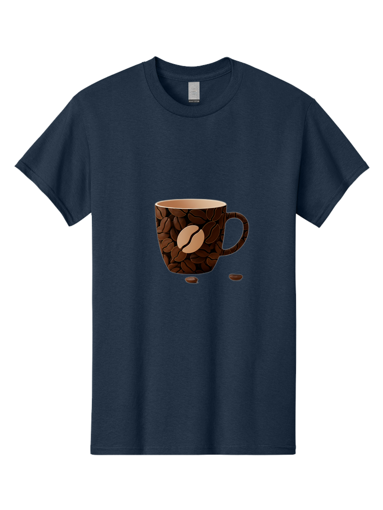 Coffee-Mug-1 Men'S Graphic Tee, 100% Cotton, Comfortable Casual Summer Wear, Machine Washable, Coffee Mug, Coffee Beans, Coffee Lover, Morning Coffee, Caffeine, Brew, Coffee Break, Coffee Cup, Bean Design Baa375 11