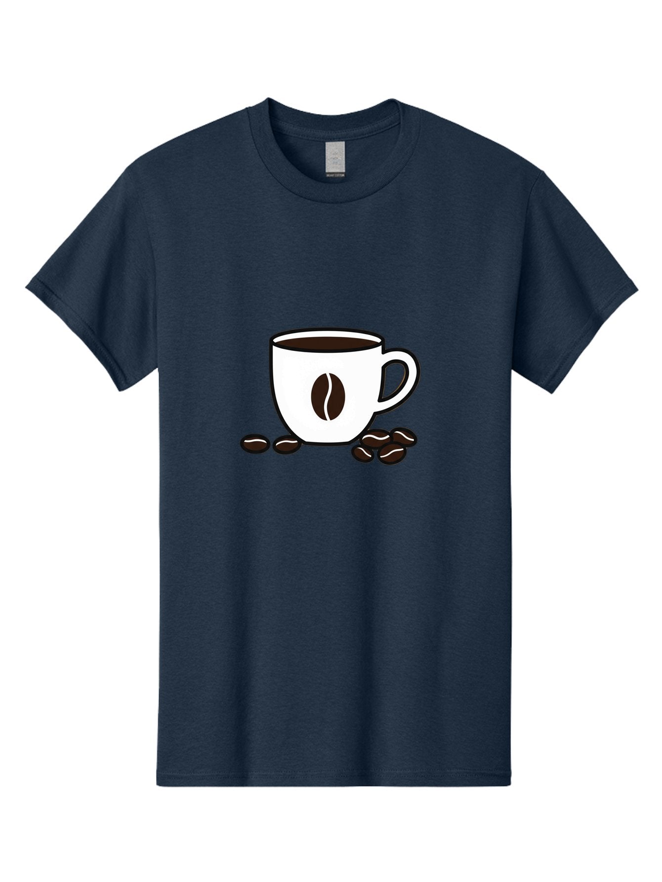 Coffee-Mug-2 Men'S Graphic Tee, 100% Cotton, Comfortable Casual Summer Wear, Machine Washable, Coffee Mug, Coffee Beans, Morning Coffee, Coffee Break, Caffeine Boost, Coffee Time, Coffee Lover, Coffee Art Baa376 5