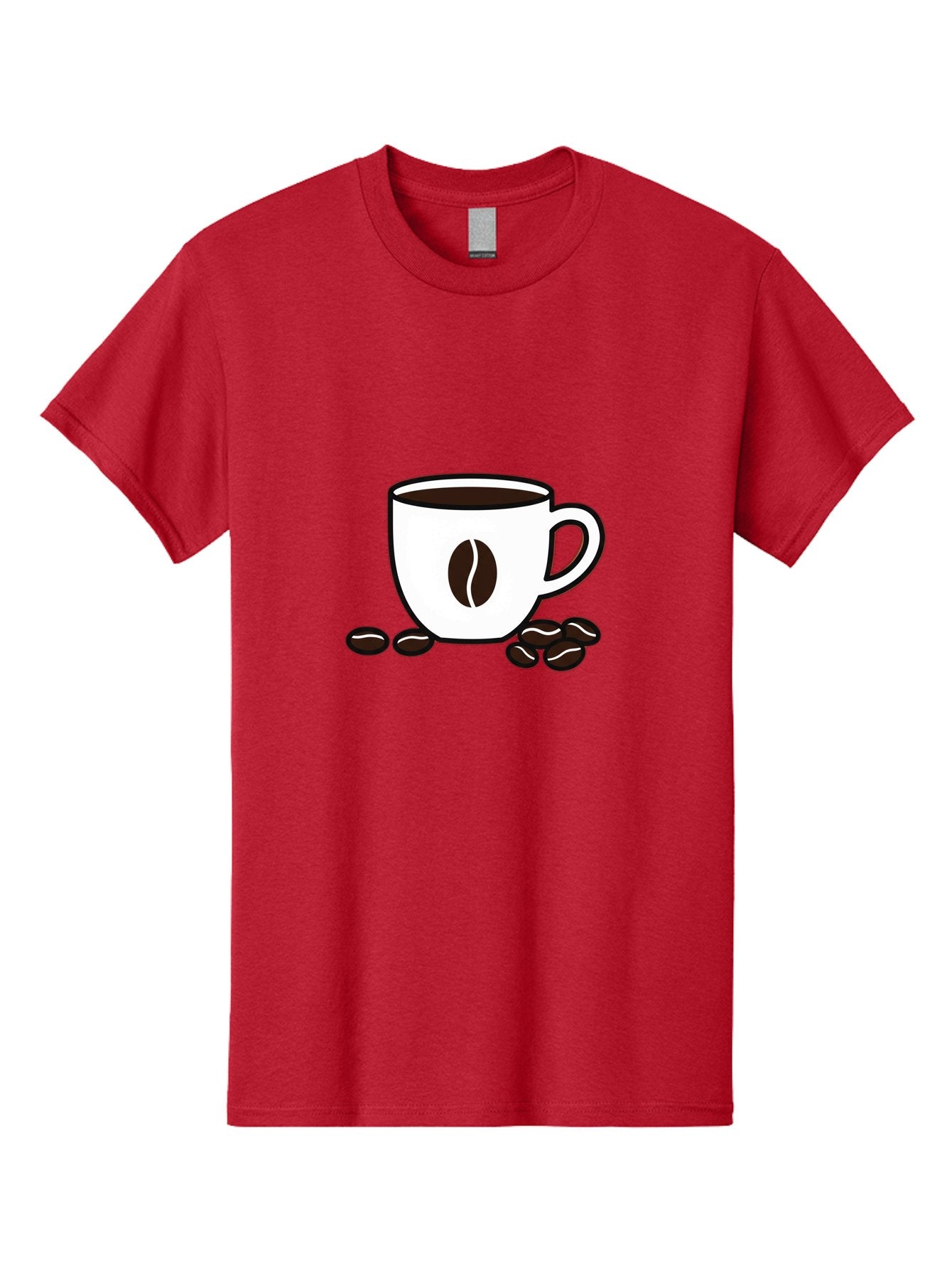 Coffee-Mug-2 Men'S Graphic Tee, 100% Cotton, Comfortable Casual Summer Wear, Machine Washable, Coffee Mug, Coffee Beans, Morning Coffee, Coffee Break, Caffeine Boost, Coffee Time, Coffee Lover, Coffee Art Baa376 3