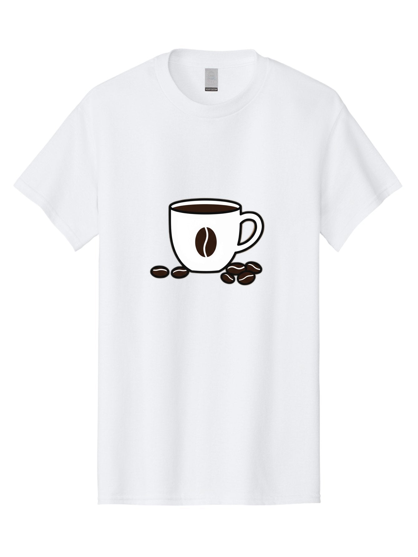 Coffee-Mug-2 Men'S Graphic Tee, 100% Cotton, Comfortable Casual Summer Wear, Machine Washable, Coffee Mug, Coffee Beans, Morning Coffee, Coffee Break, Caffeine Boost, Coffee Time, Coffee Lover, Coffee Art Baa376 10