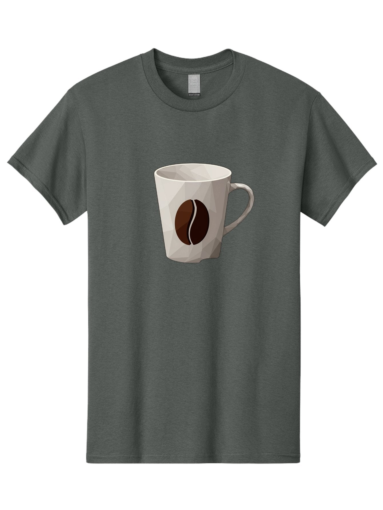 Coffee-Mug-3 Men'S Graphic Tee, 100% Cotton, Comfortable Casual Summer Wear, Machine Washable, Coffee Mug, Coffee Bean Design, White Ceramic, Modern Art, Coffee Lover, Morning Routine, Coffee Break, Daily Grind, Coffee Culture, Caffeine Fix Baa377 15