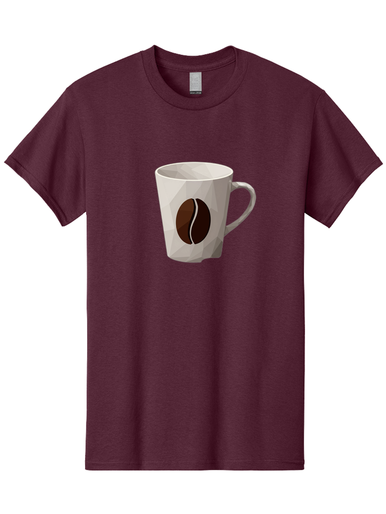 Coffee-Mug-3 Men'S Graphic Tee, 100% Cotton, Comfortable Casual Summer Wear, Machine Washable, Coffee Mug, Coffee Bean Design, White Ceramic, Modern Art, Coffee Lover, Morning Routine, Coffee Break, Daily Grind, Coffee Culture, Caffeine Fix Baa377 13