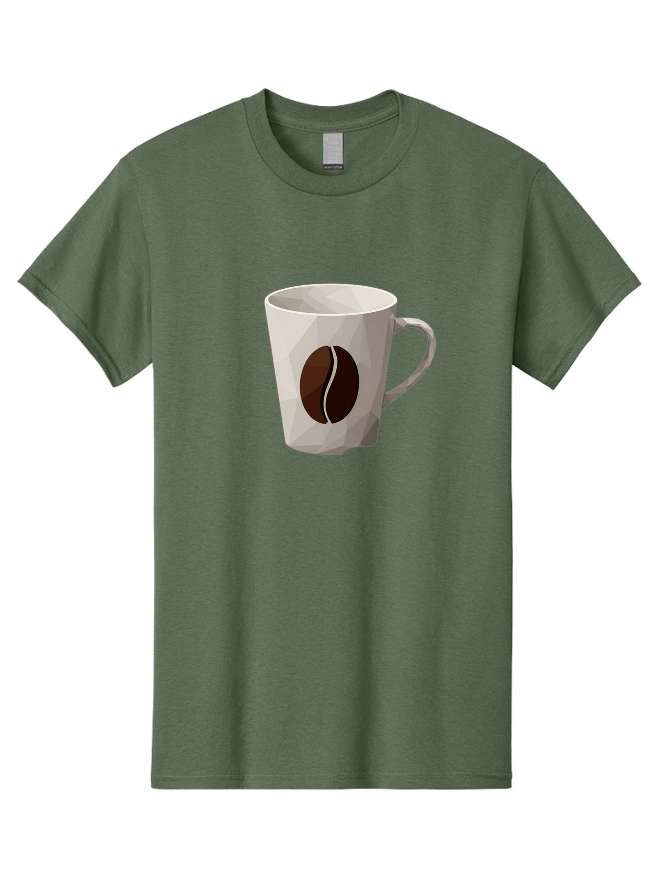Coffee-Mug-3 Men'S Graphic Tee, 100% Cotton, Comfortable Casual Summer Wear, Machine Washable, Coffee Mug, Coffee Bean Design, White Ceramic, Modern Art, Coffee Lover, Morning Routine, Coffee Break, Daily Grind, Coffee Culture, Caffeine Fix Baa377 23