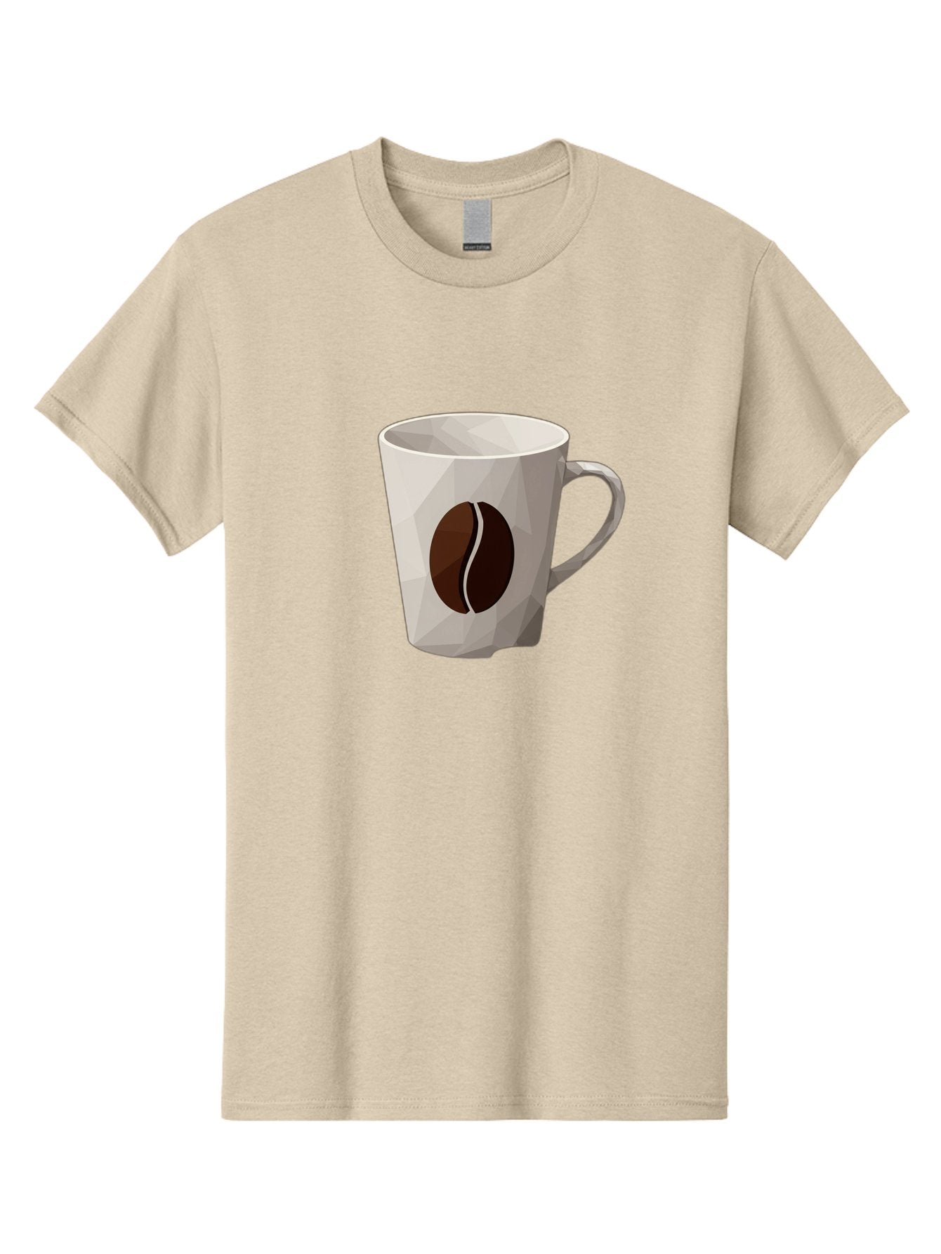 Coffee-Mug-3 Men'S Graphic Tee, 100% Cotton, Comfortable Casual Summer Wear, Machine Washable, Coffee Mug, Coffee Bean Design, White Ceramic, Modern Art, Coffee Lover, Morning Routine, Coffee Break, Daily Grind, Coffee Culture, Caffeine Fix Baa377 5