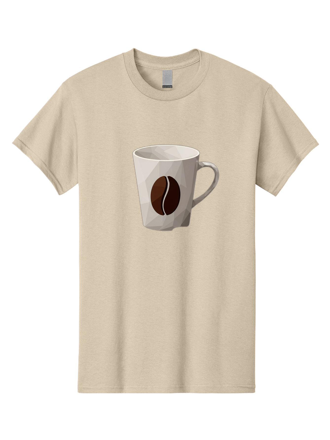 Coffee-Mug-3 Men'S Graphic Tee, 100% Cotton, Comfortable Casual Summer Wear, Machine Washable, Coffee Mug, Coffee Bean Design, White Ceramic, Modern Art, Coffee Lover, Morning Routine, Coffee Break, Daily Grind, Coffee Culture, Caffeine Fix Baa377 15