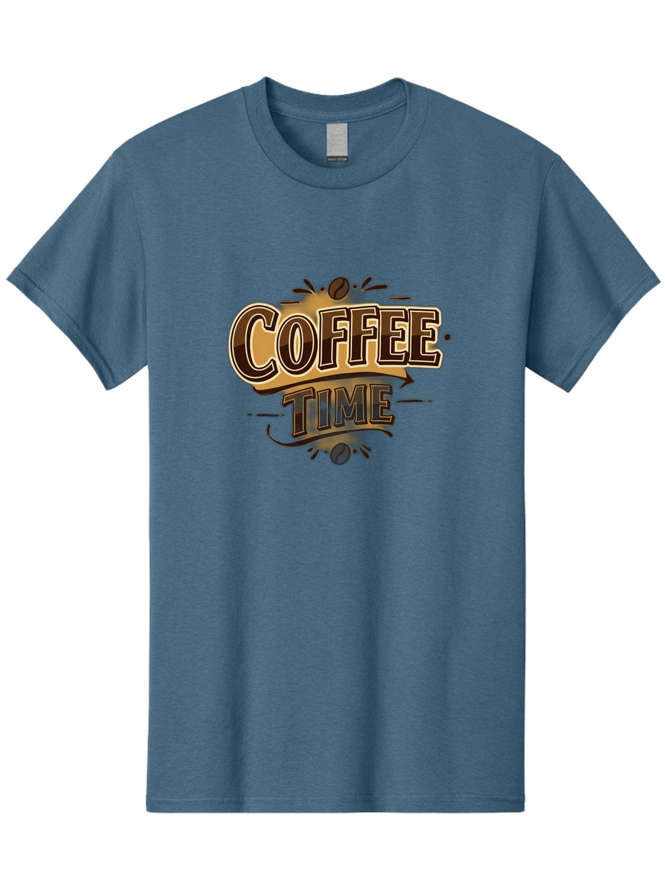 Coffee-Time Men'S Graphic Tee, 100% Cotton, Comfortable Casual Summer Wear, Machine Washable, Coffee Time, Coffee Beans, Coffee Break, Morning Coffee, Coffee Lover, Coffee Culture, Caffeine Boost, Daily Grind Baa380 12