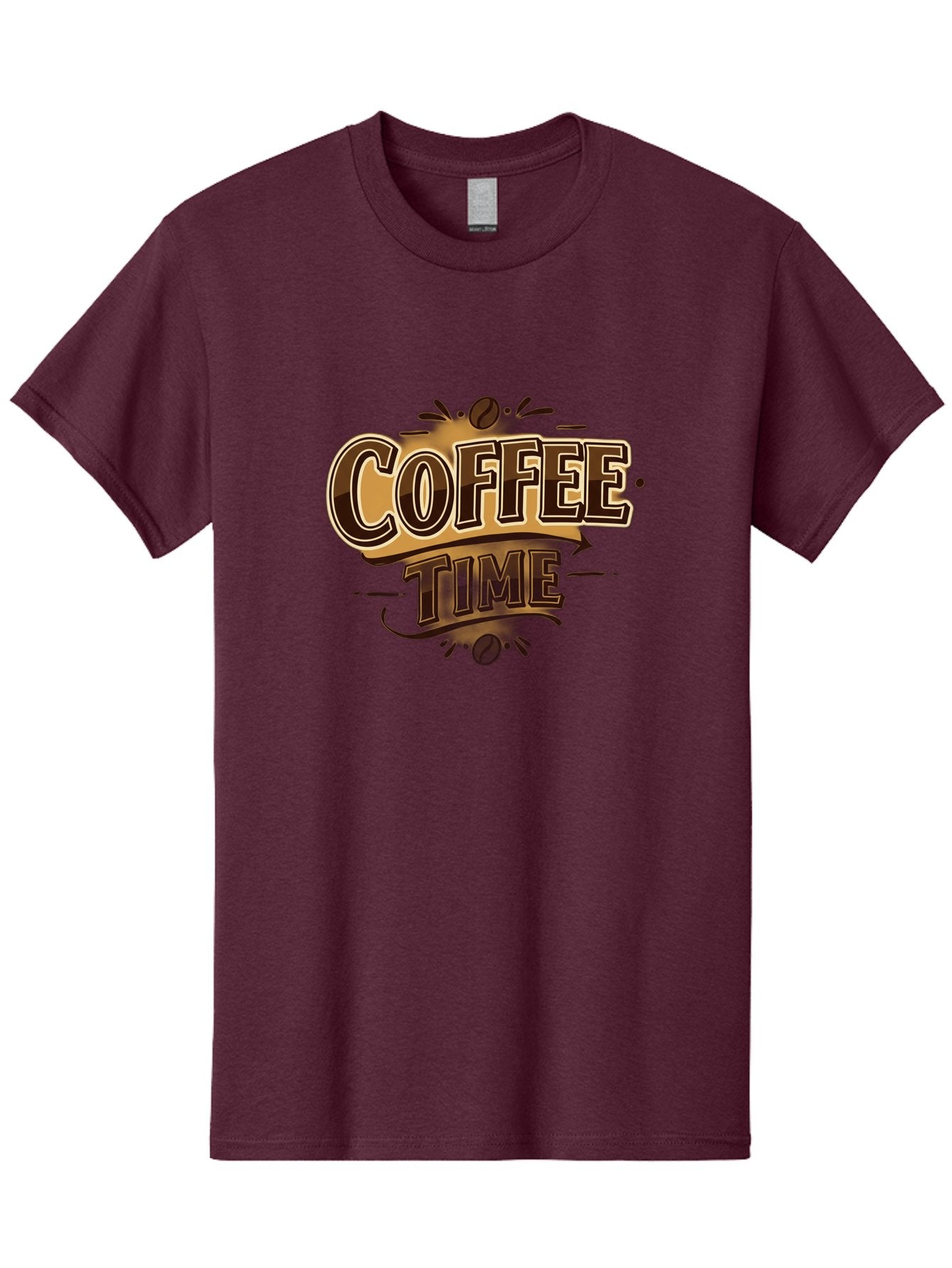Coffee-Time Men'S Graphic Tee, 100% Cotton, Comfortable Casual Summer Wear, Machine Washable, Coffee Time, Coffee Beans, Coffee Break, Morning Coffee, Coffee Lover, Coffee Culture, Caffeine Boost, Daily Grind Baa380 14