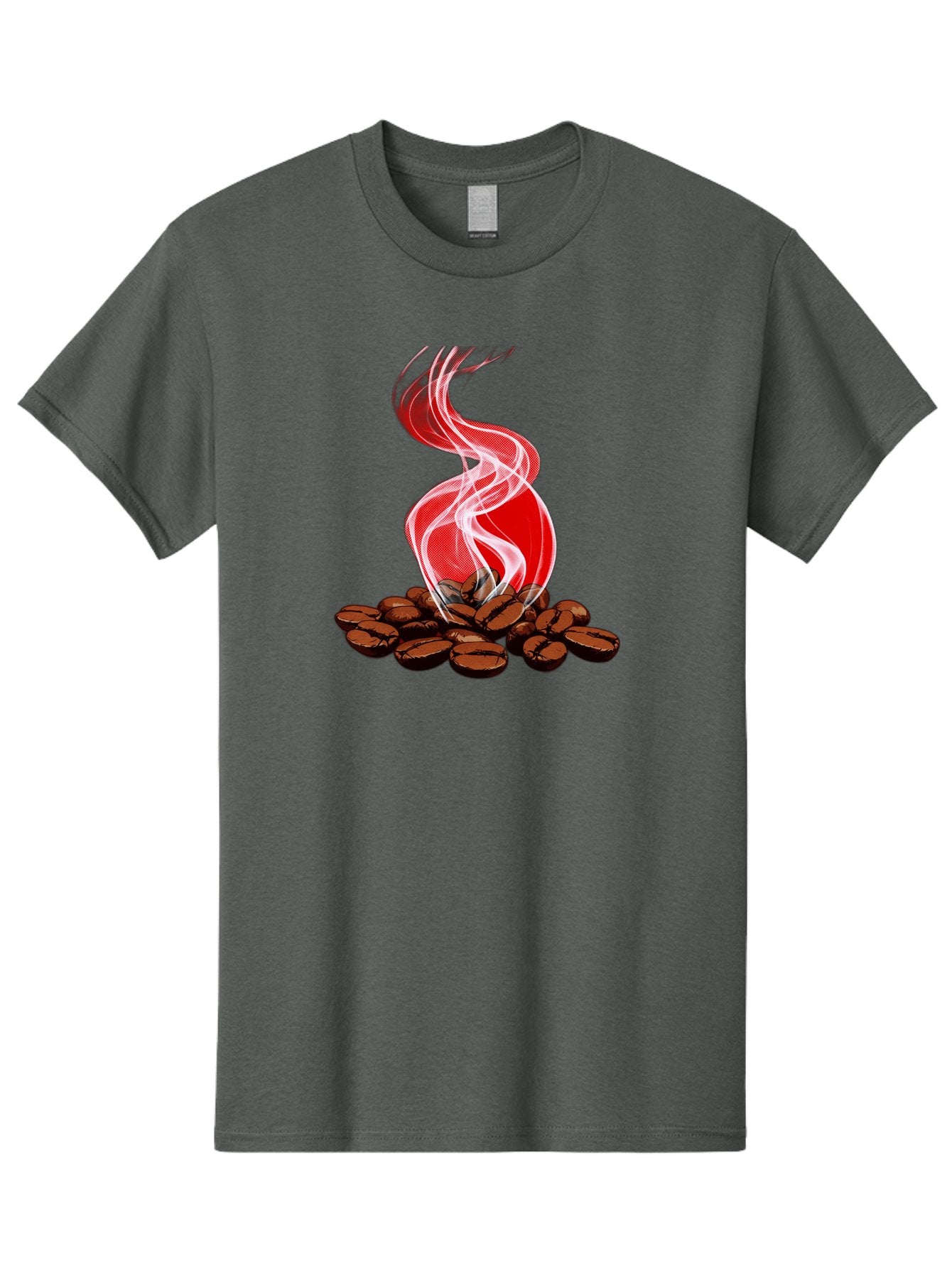 Coffee Men'S Graphic Tee, 100% Cotton, Comfortable Casual Summer Wear, Machine Washable, Coffee Beans, Roasted Coffee, Freshly Brewed Coffee, Steam Rising, Morning Coffee, Coffee Culture, Energy Boost, Morning Pick-Me-Up Baa381 9