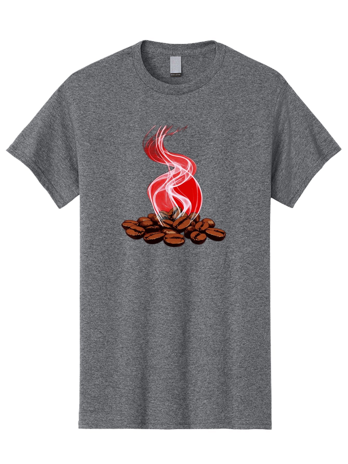 Coffee Men'S Graphic Tee, 100% Cotton, Comfortable Casual Summer Wear, Machine Washable, Coffee Beans, Roasted Coffee, Freshly Brewed Coffee, Steam Rising, Morning Coffee, Coffee Culture, Energy Boost, Morning Pick-Me-Up Baa381 12