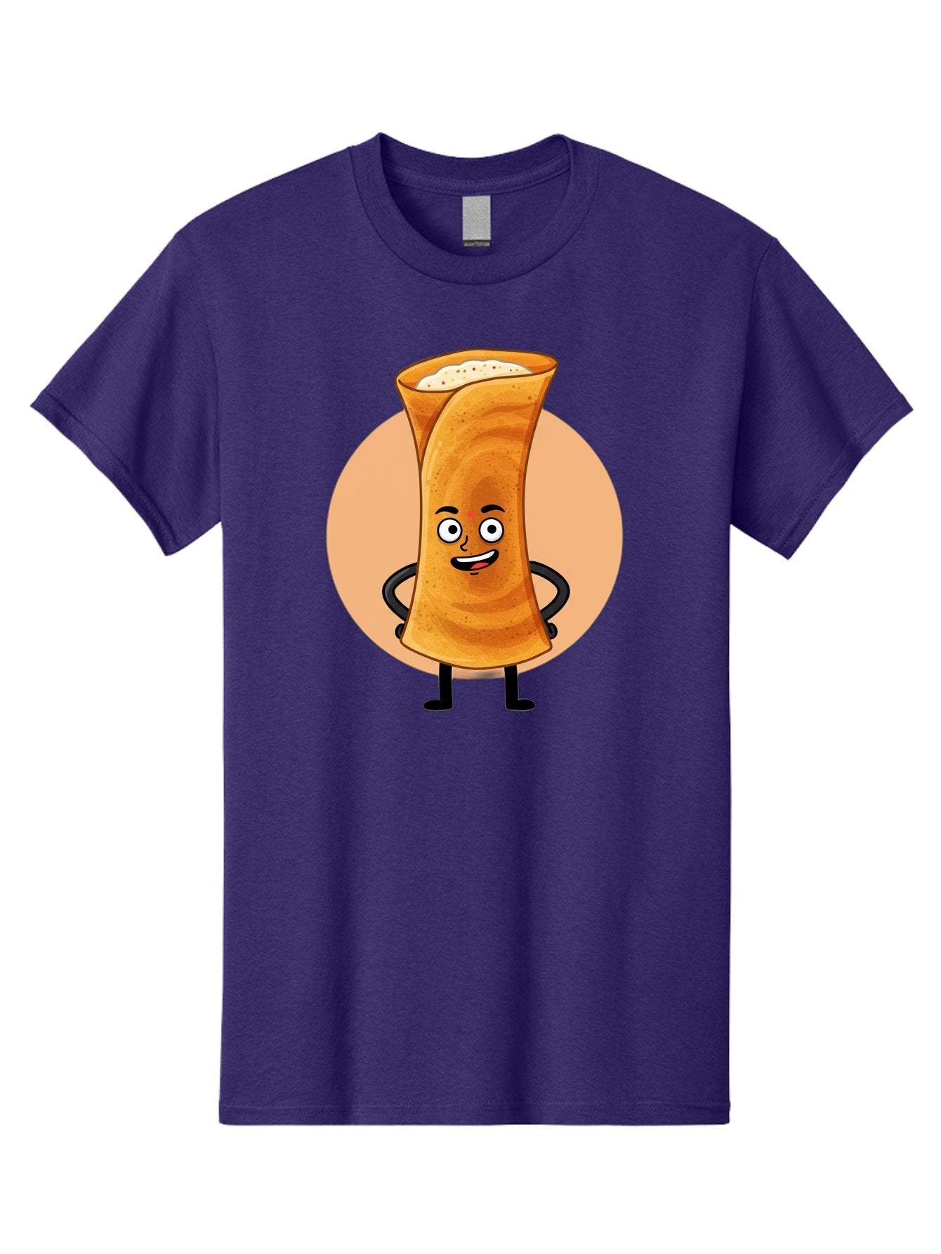 Dabba-Chai Men'S Graphic Tee, 100% Cotton, Comfortable Casual Summer Wear, Machine Washable, Cartoon Cup Of Tea, Dabba Chai, Indian Tea Culture, Anthropomorphic Beverage, Fun Illustration, Masala Chai, Tea Lover, Cute Character Baa437 14