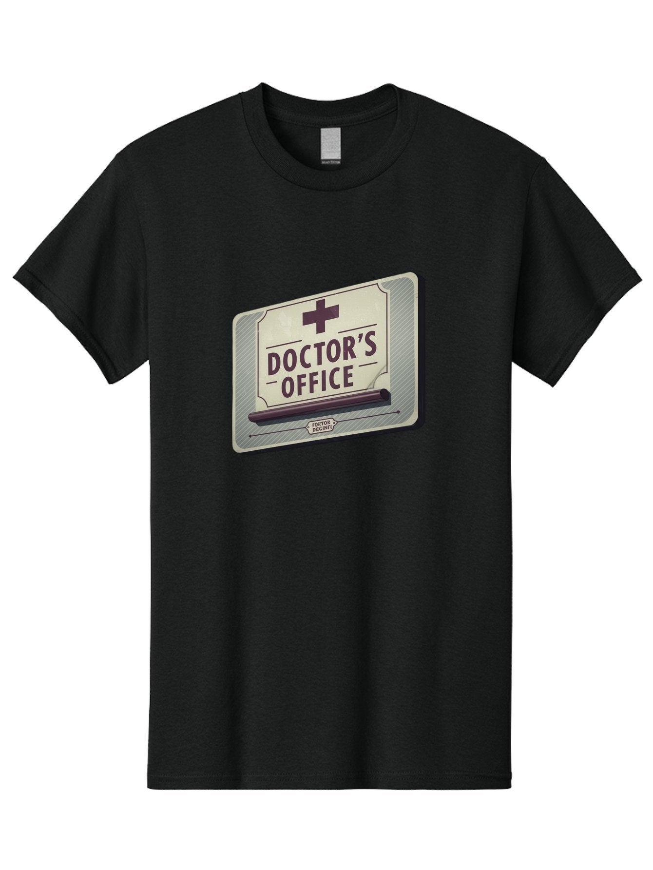 Doctor-S-Office-3 Men'S Graphic Tee, 100% Cotton, Comfortable Casual Summer Wear, Machine Washable, Doctor'S Office Sign, Medical Symbol, Medical Cross, Vintage Sign, Retro Style, Medical Signage, Healthcare Icon, Doctor'S Office, Tatort Deko Baa478 8