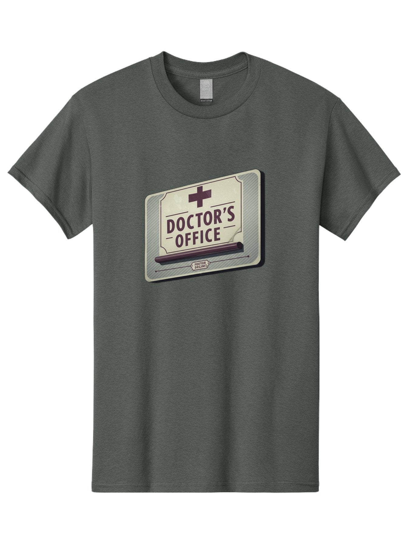 Doctor-S-Office-3 Men'S Graphic Tee, 100% Cotton, Comfortable Casual Summer Wear, Machine Washable, Doctor'S Office Sign, Medical Symbol, Medical Cross, Vintage Sign, Retro Style, Medical Signage, Healthcare Icon, Doctor'S Office, Tatort Deko Baa478 4