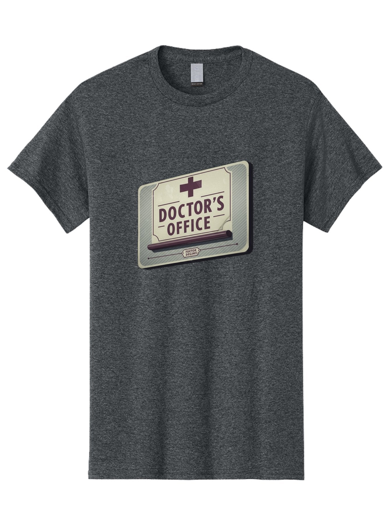 Doctor-S-Office-3 Men'S Graphic Tee, 100% Cotton, Comfortable Casual Summer Wear, Machine Washable, Doctor'S Office Sign, Medical Symbol, Medical Cross, Vintage Sign, Retro Style, Medical Signage, Healthcare Icon, Doctor'S Office, Tatort Deko Baa478 7