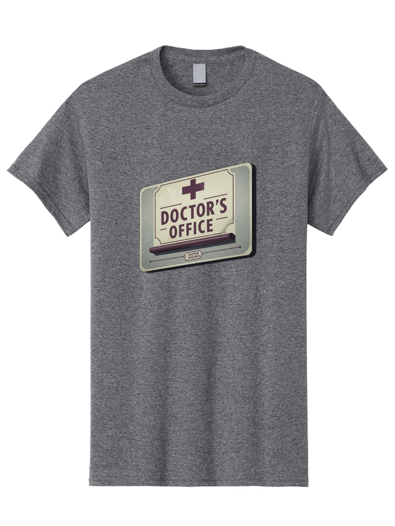 Doctor-S-Office-3 Men'S Graphic Tee, 100% Cotton, Comfortable Casual Summer Wear, Machine Washable, Doctor'S Office Sign, Medical Symbol, Medical Cross, Vintage Sign, Retro Style, Medical Signage, Healthcare Icon, Doctor'S Office, Tatort Deko Baa478 14