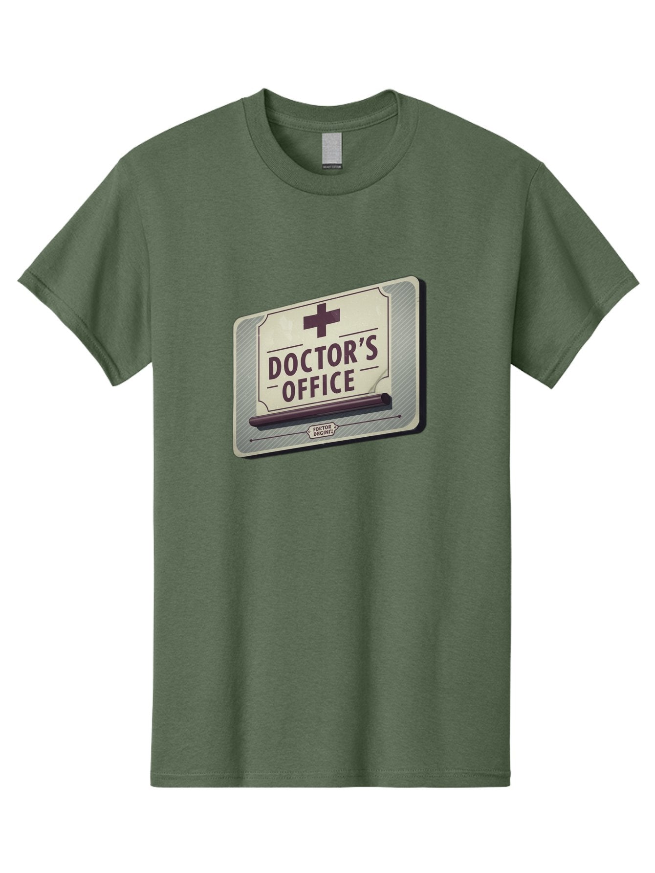 Doctor-S-Office-3 Men'S Graphic Tee, 100% Cotton, Comfortable Casual Summer Wear, Machine Washable, Doctor'S Office Sign, Medical Symbol, Medical Cross, Vintage Sign, Retro Style, Medical Signage, Healthcare Icon, Doctor'S Office, Tatort Deko Baa478 9