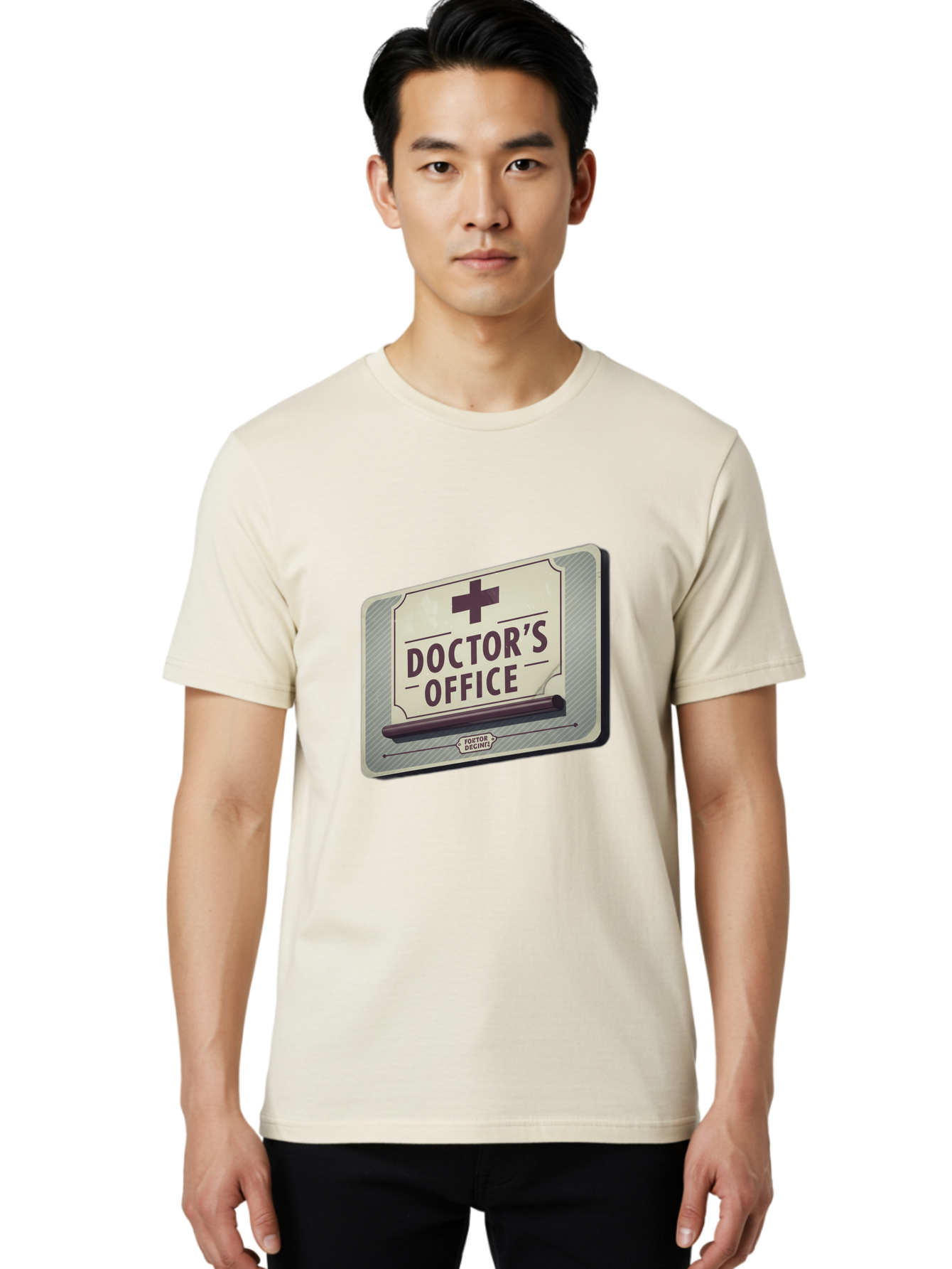 Doctor-S-Office-3 Men'S Graphic Tee, 100% Cotton, Comfortable Casual Summer Wear, Machine Washable, Doctor'S Office Sign, Medical Symbol, Medical Cross, Vintage Sign, Retro Style, Medical Signage, Healthcare Icon, Doctor'S Office, Tatort Deko Baa478 30