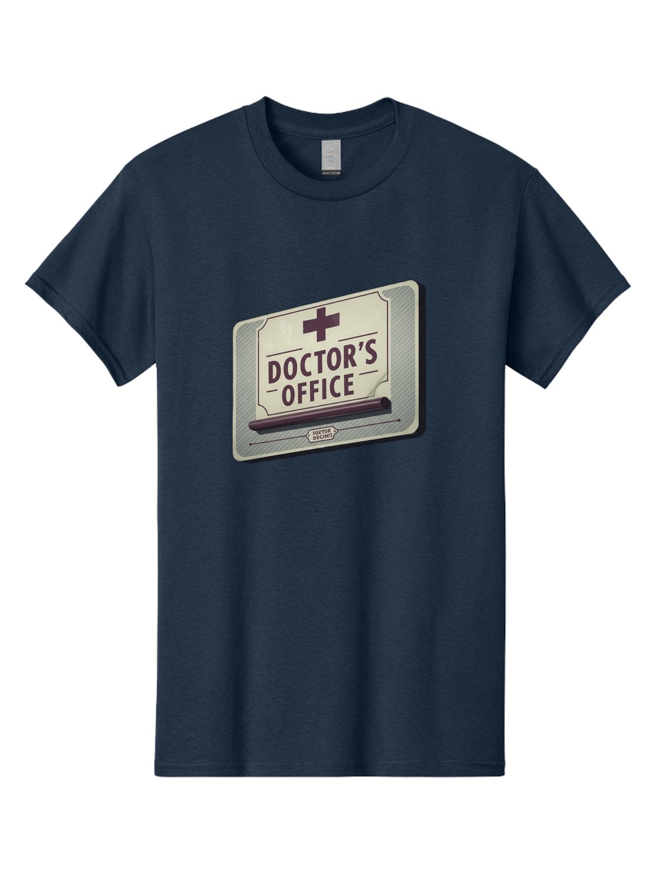 Doctor-S-Office-3 Men'S Graphic Tee, 100% Cotton, Comfortable Casual Summer Wear, Machine Washable, Doctor'S Office Sign, Medical Symbol, Medical Cross, Vintage Sign, Retro Style, Medical Signage, Healthcare Icon, Doctor'S Office, Tatort Deko Baa478 10