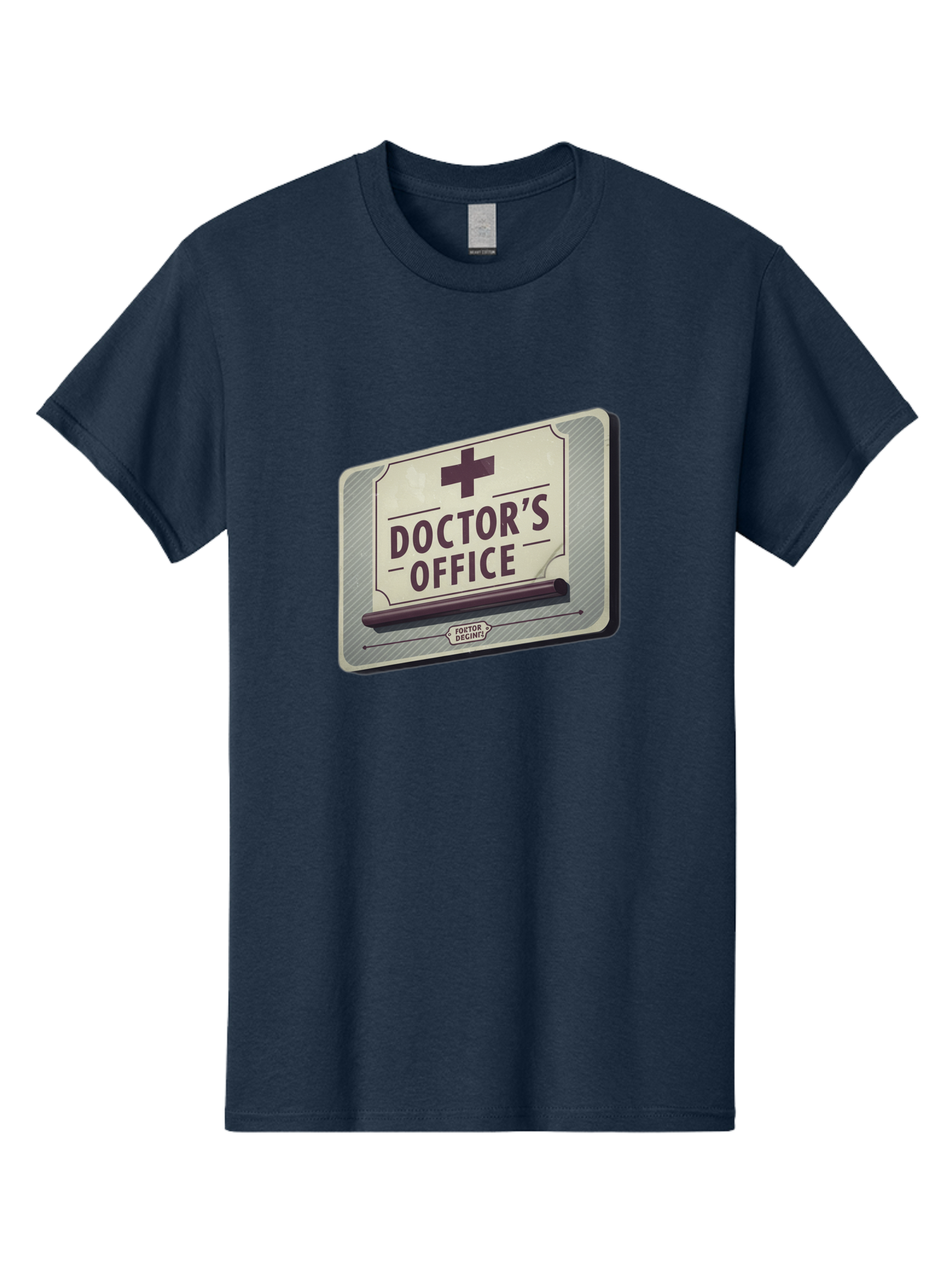 Doctor-S-Office-3 Men'S Graphic Tee, 100% Cotton, Comfortable Casual Summer Wear, Machine Washable, Doctor'S Office Sign, Medical Symbol, Medical Cross, Vintage Sign, Retro Style, Medical Signage, Healthcare Icon, Doctor'S Office, Tatort Deko Baa478 27