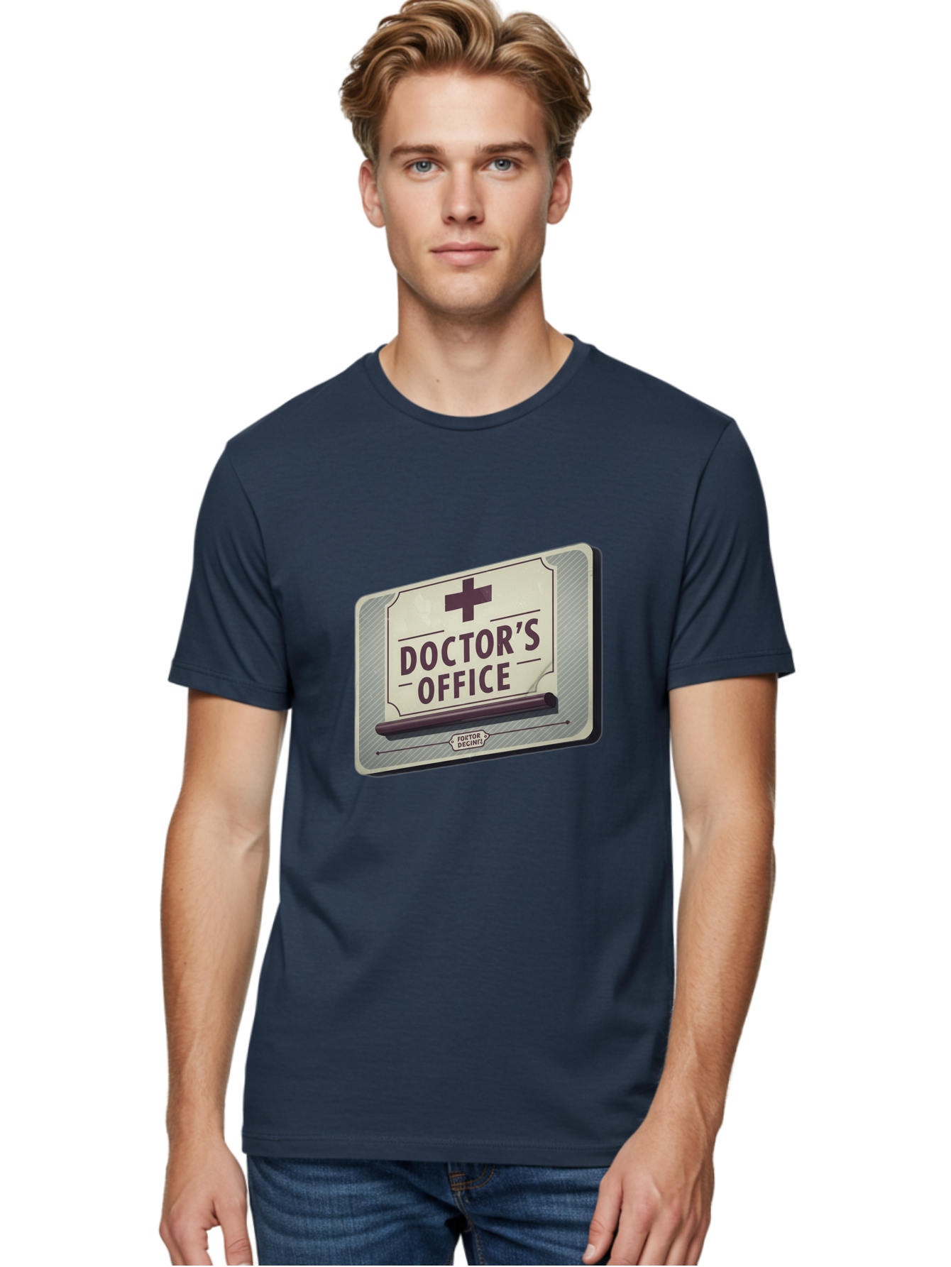 Doctor-S-Office-3 Men'S Graphic Tee, 100% Cotton, Comfortable Casual Summer Wear, Machine Washable, Doctor'S Office Sign, Medical Symbol, Medical Cross, Vintage Sign, Retro Style, Medical Signage, Healthcare Icon, Doctor'S Office, Tatort Deko Baa478 28