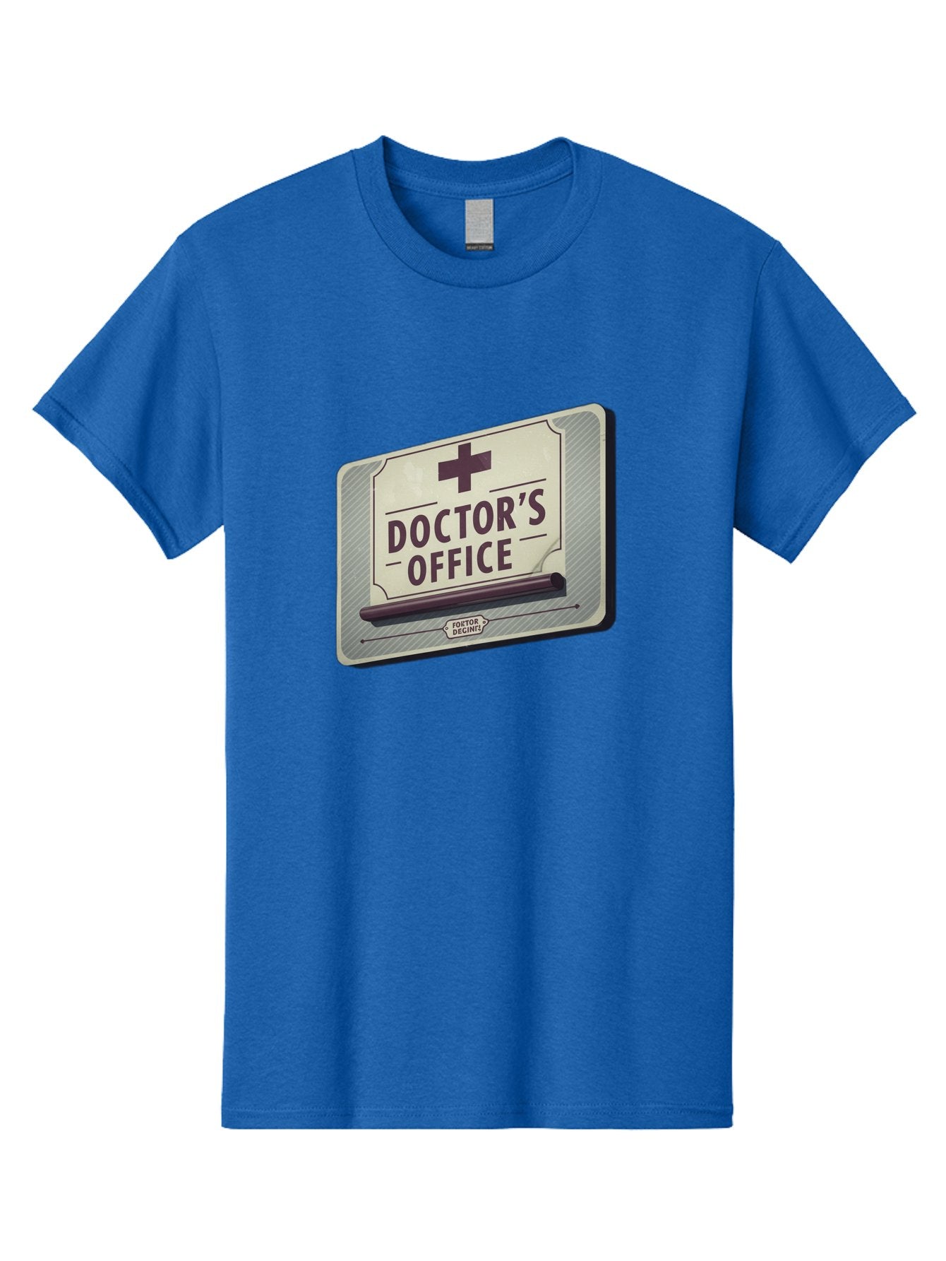 Doctor-S-Office-3 Men'S Graphic Tee, 100% Cotton, Comfortable Casual Summer Wear, Machine Washable, Doctor'S Office Sign, Medical Symbol, Medical Cross, Vintage Sign, Retro Style, Medical Signage, Healthcare Icon, Doctor'S Office, Tatort Deko Baa478 5