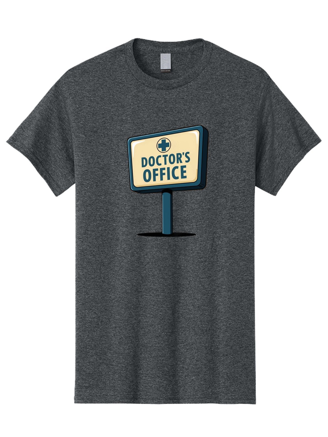 Doctor-S-Office-5 Men'S Graphic Tee, 100% Cotton, Comfortable Casual Summer Wear, Machine Washable, Doctor'S Office Sign, Medical Cross Symbol, Healthcare Facility, Medical Services, Doctor'S Office, Healthcare Provider Baa480 11