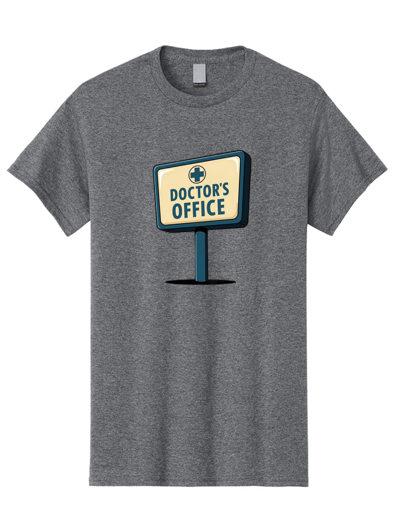 Doctor-S-Office-5 Men'S Graphic Tee, 100% Cotton, Comfortable Casual Summer Wear, Machine Washable, Doctor'S Office Sign, Medical Cross Symbol, Healthcare Facility, Medical Services, Doctor'S Office, Healthcare Provider Baa480 13