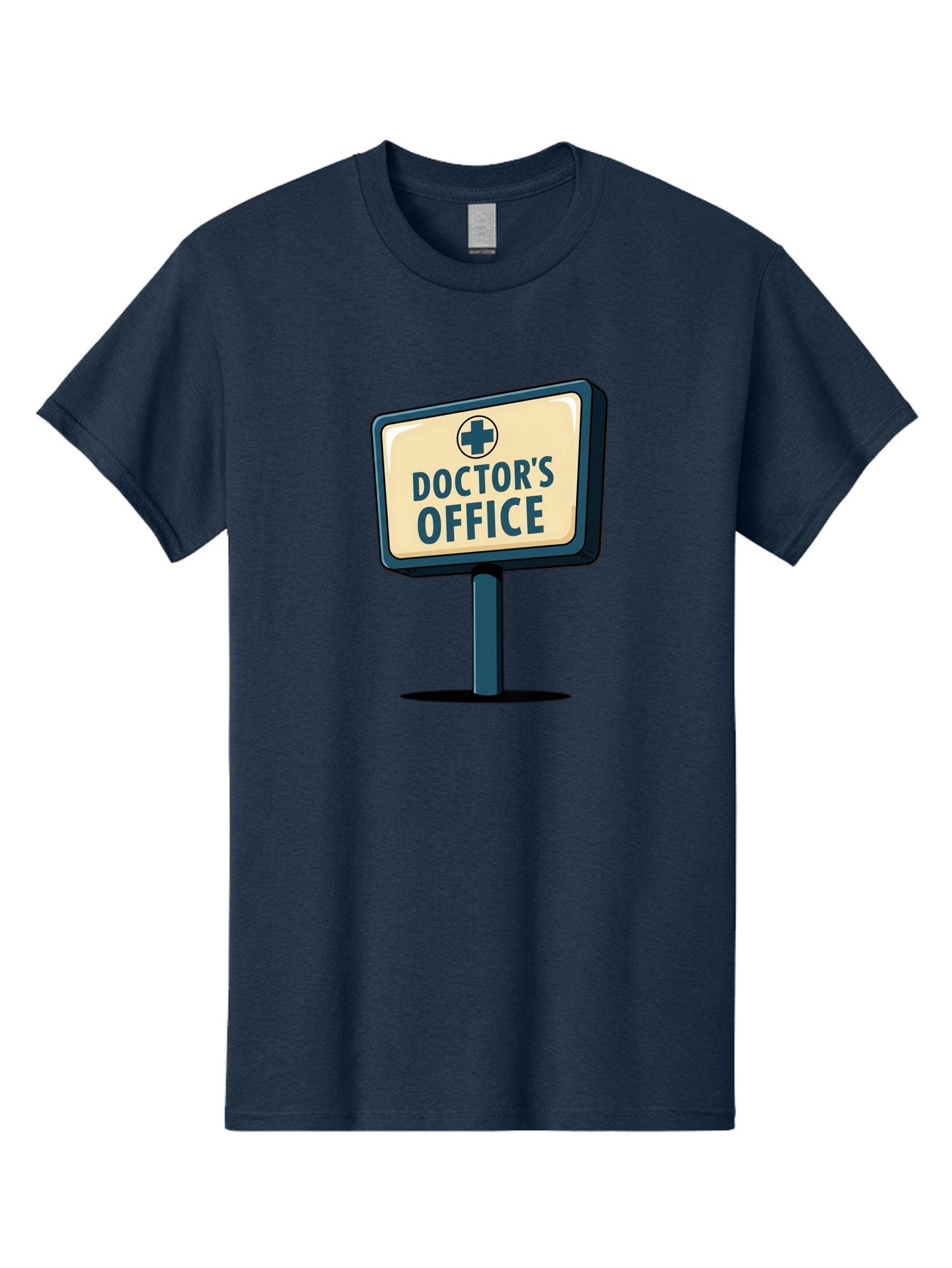 Doctor-S-Office-5 Men'S Graphic Tee, 100% Cotton, Comfortable Casual Summer Wear, Machine Washable, Doctor'S Office Sign, Medical Cross Symbol, Healthcare Facility, Medical Services, Doctor'S Office, Healthcare Provider Baa480 7