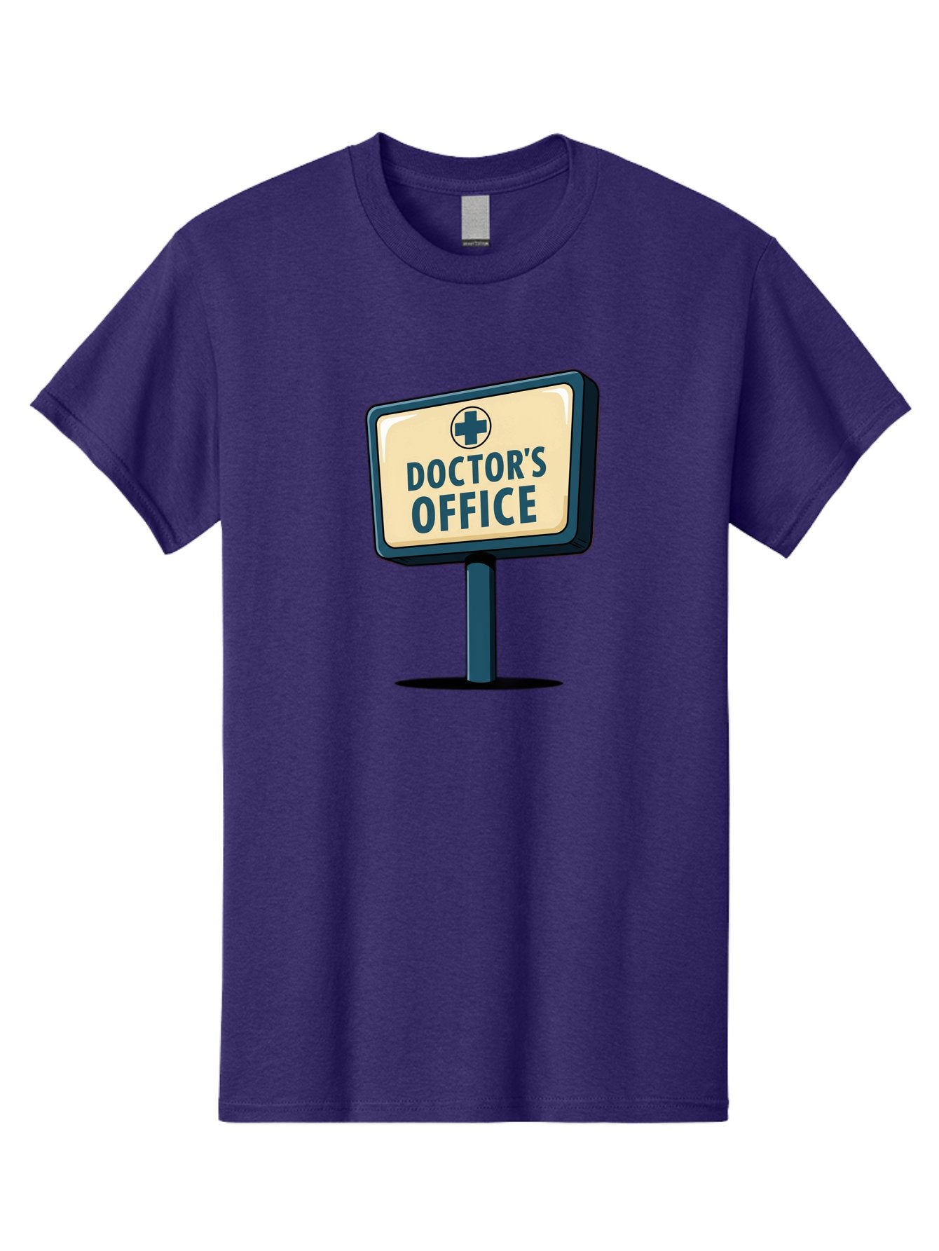 Doctor-S-Office-5 Men'S Graphic Tee, 100% Cotton, Comfortable Casual Summer Wear, Machine Washable, Doctor'S Office Sign, Medical Cross Symbol, Healthcare Facility, Medical Services, Doctor'S Office, Healthcare Provider Baa480 4