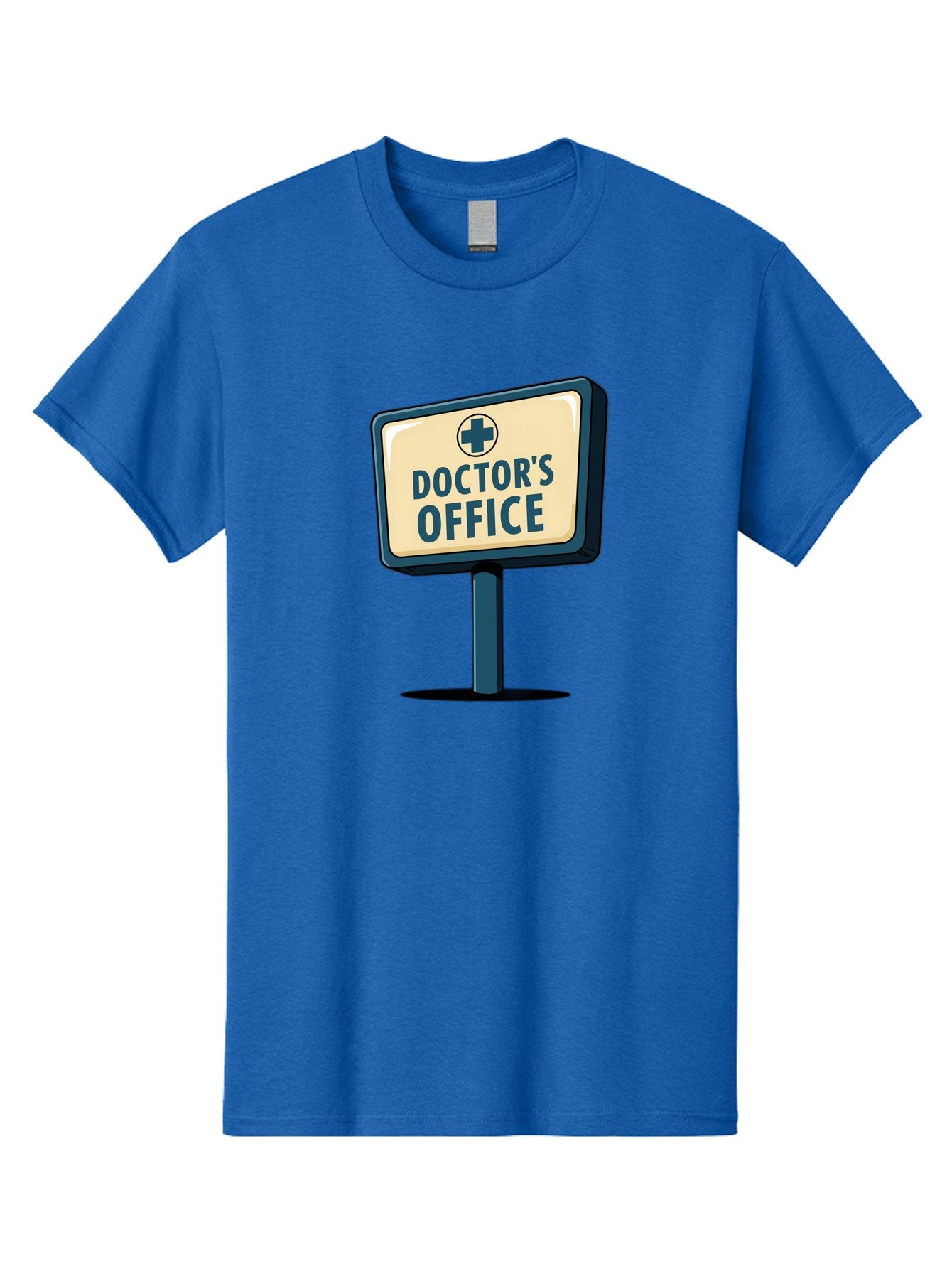 Doctor-S-Office-5 Men'S Graphic Tee, 100% Cotton, Comfortable Casual Summer Wear, Machine Washable, Doctor'S Office Sign, Medical Cross Symbol, Healthcare Facility, Medical Services, Doctor'S Office, Healthcare Provider Baa480 6