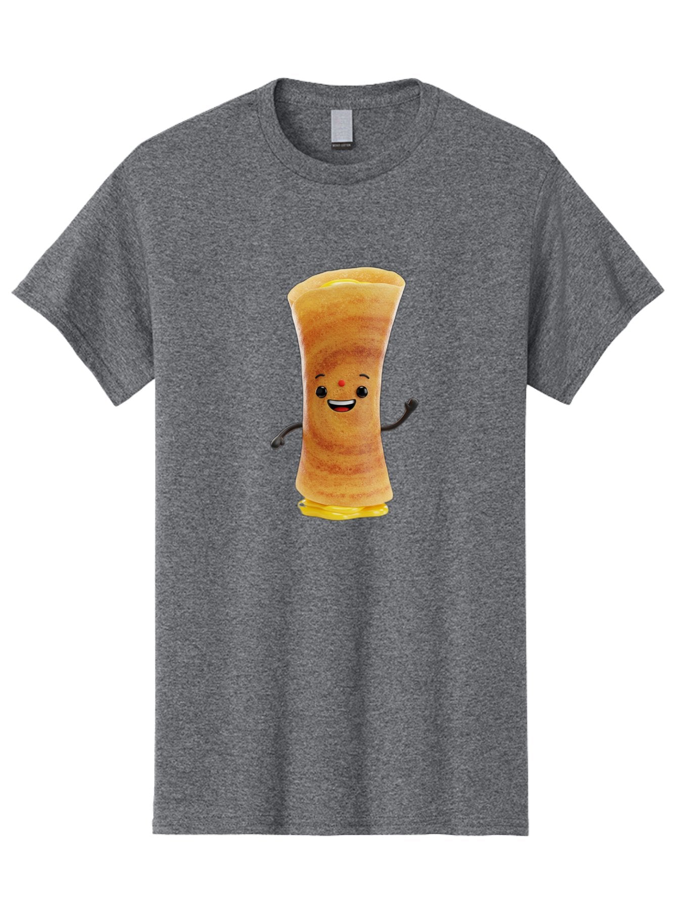 Dosa-Baby Men'S Graphic Tee, 100% Cotton, Comfortable Casual Summer Wear, Machine Washable, Indian Dessert, Jalebi Character, Cartoon Jalebi, Indian Sweet, Orange Treat, Smiling Jalebi, Crispy Dessert, Festive Food, Sweet Delight, Happy Food Baa537 15