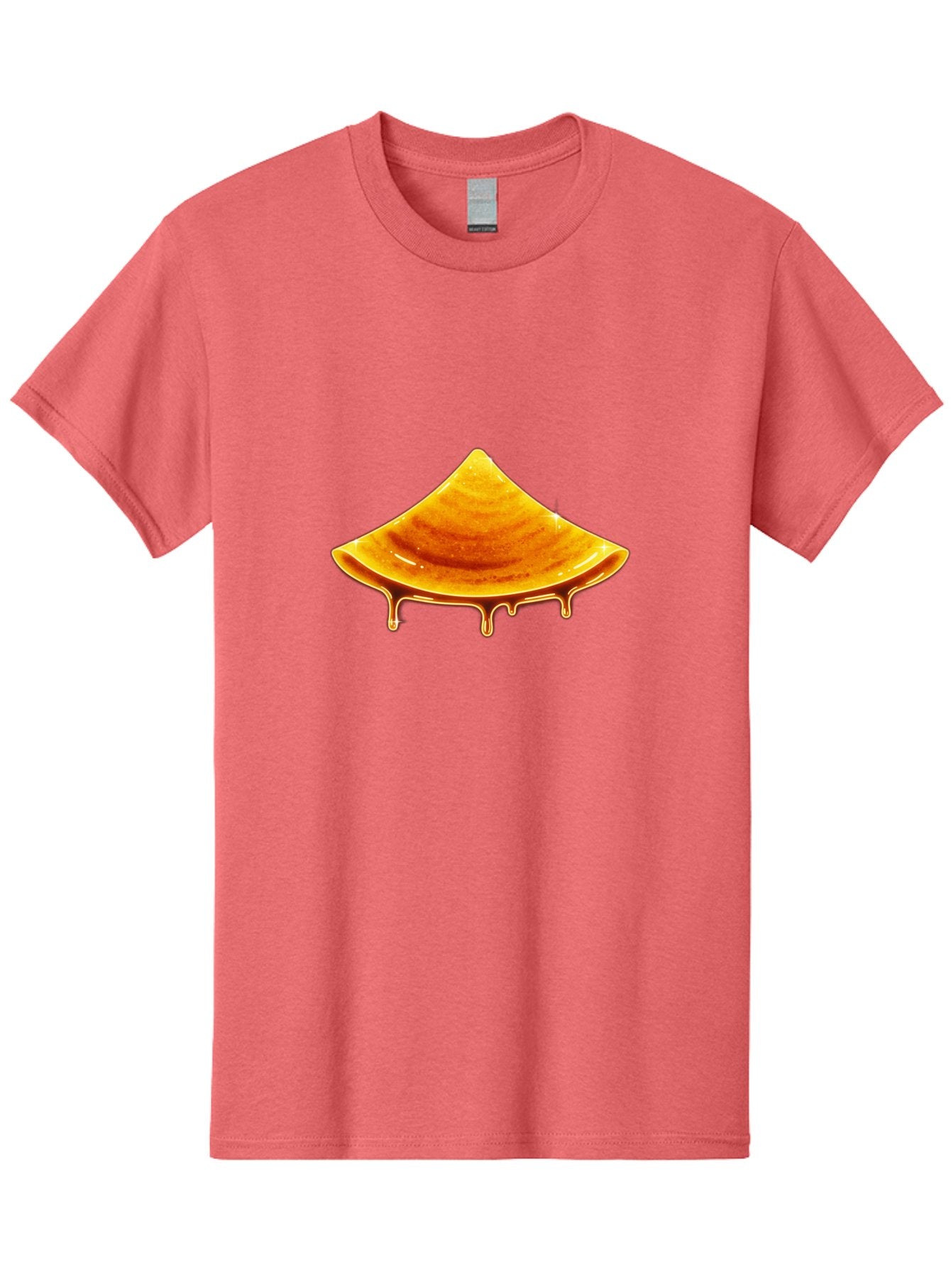 Dripping-Dosa Men'S Graphic Tee, 100% Cotton, Comfortable Casual Summer Wear, Machine Washable, Honeycomb Dripping With Honey, Sweet Treats, Golden Nectar, Honey In Honeycomb, Sticky Honey, Honeycomb Texture, Honeycomb Pattern Baa564 7