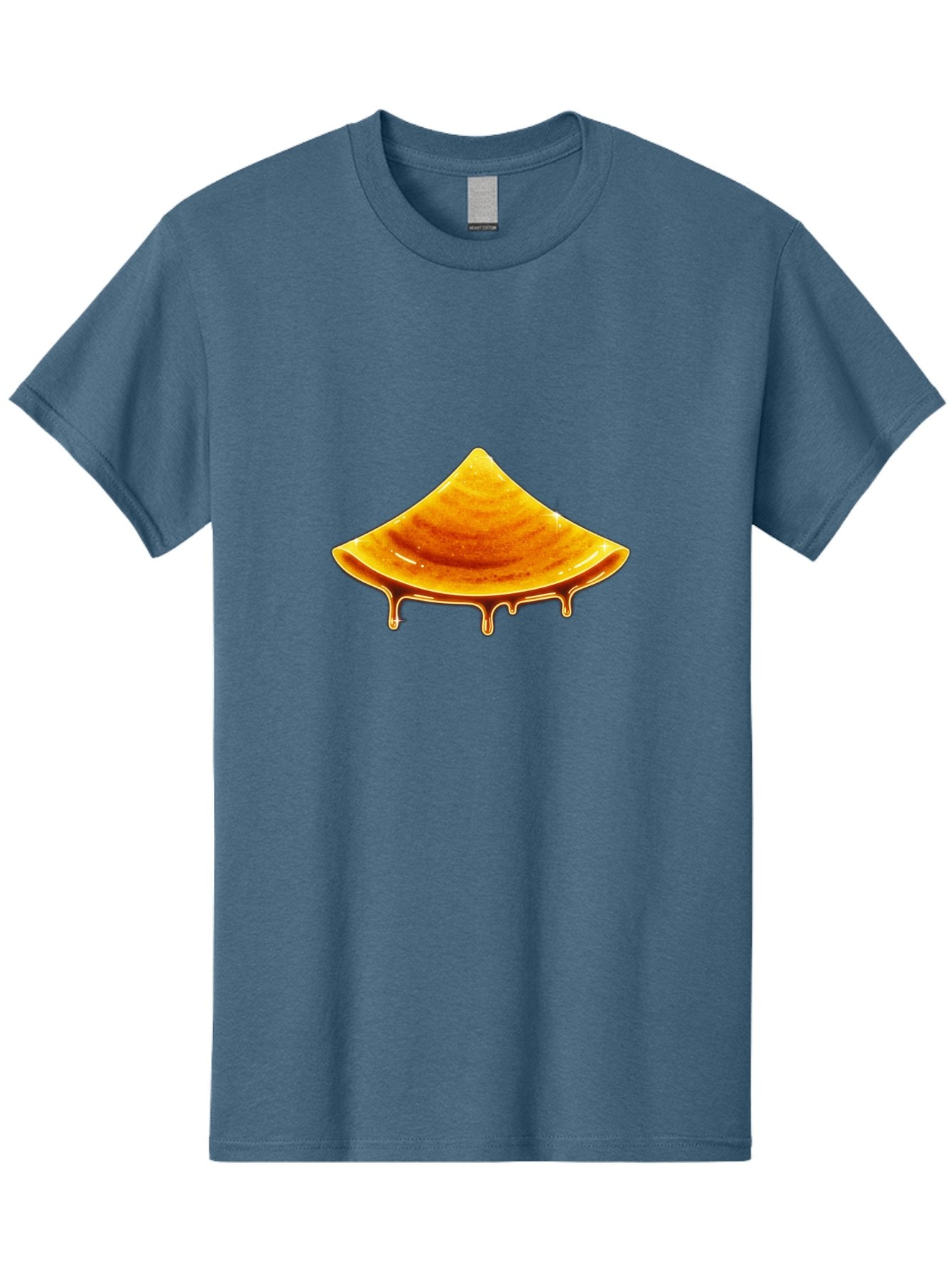 Dripping-Dosa Men'S Graphic Tee, 100% Cotton, Comfortable Casual Summer Wear, Machine Washable, Honeycomb Dripping With Honey, Sweet Treats, Golden Nectar, Honey In Honeycomb, Sticky Honey, Honeycomb Texture, Honeycomb Pattern Baa564 13