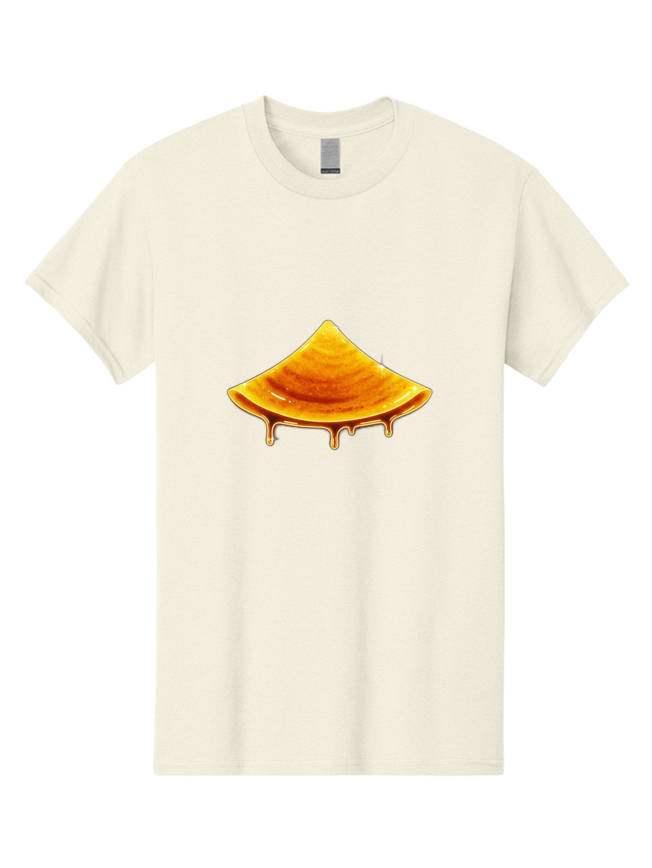 Dripping-Dosa Men'S Graphic Tee, 100% Cotton, Comfortable Casual Summer Wear, Machine Washable, Honeycomb Dripping With Honey, Sweet Treats, Golden Nectar, Honey In Honeycomb, Sticky Honey, Honeycomb Texture, Honeycomb Pattern Baa564 4