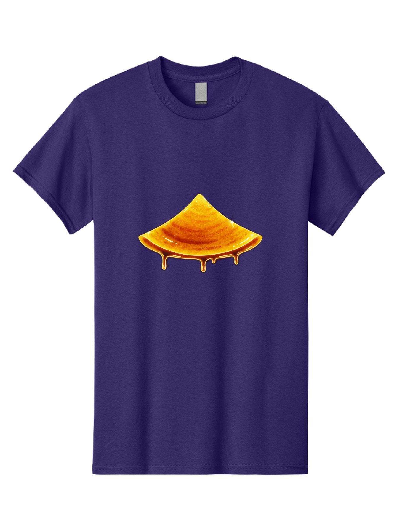 Dripping-Dosa Men'S Graphic Tee, 100% Cotton, Comfortable Casual Summer Wear, Machine Washable, Honeycomb Dripping With Honey, Sweet Treats, Golden Nectar, Honey In Honeycomb, Sticky Honey, Honeycomb Texture, Honeycomb Pattern Baa564 3