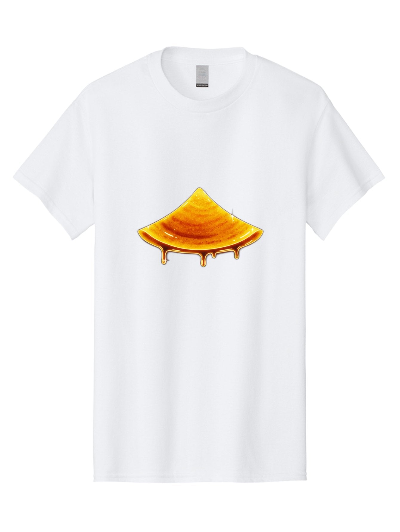 Dripping-Dosa Men'S Graphic Tee, 100% Cotton, Comfortable Casual Summer Wear, Machine Washable, Honeycomb Dripping With Honey, Sweet Treats, Golden Nectar, Honey In Honeycomb, Sticky Honey, Honeycomb Texture, Honeycomb Pattern Baa564 9