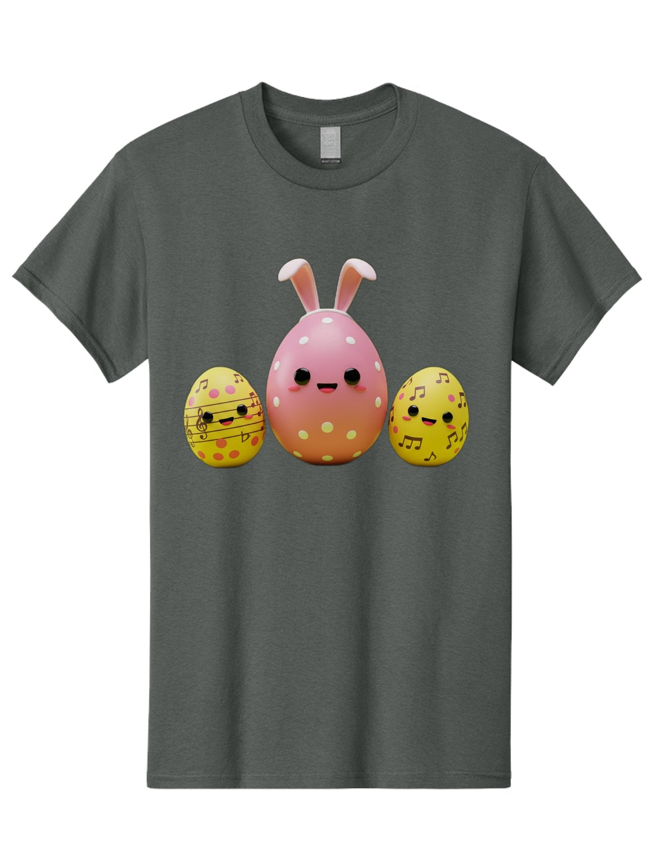 Easter-Eggs-7 Men'S Graphic Tee, 100% Cotton, Comfortable Casual Summer Wear, Machine Washable, Easter Eggs, Cartoon Characters, Funny Faces, Musical Notes, Pastel Colors, Easter Theme, Holiday Decorations, Cute Eggs, Bunny Ears, Smiley Faces, Baa612 10