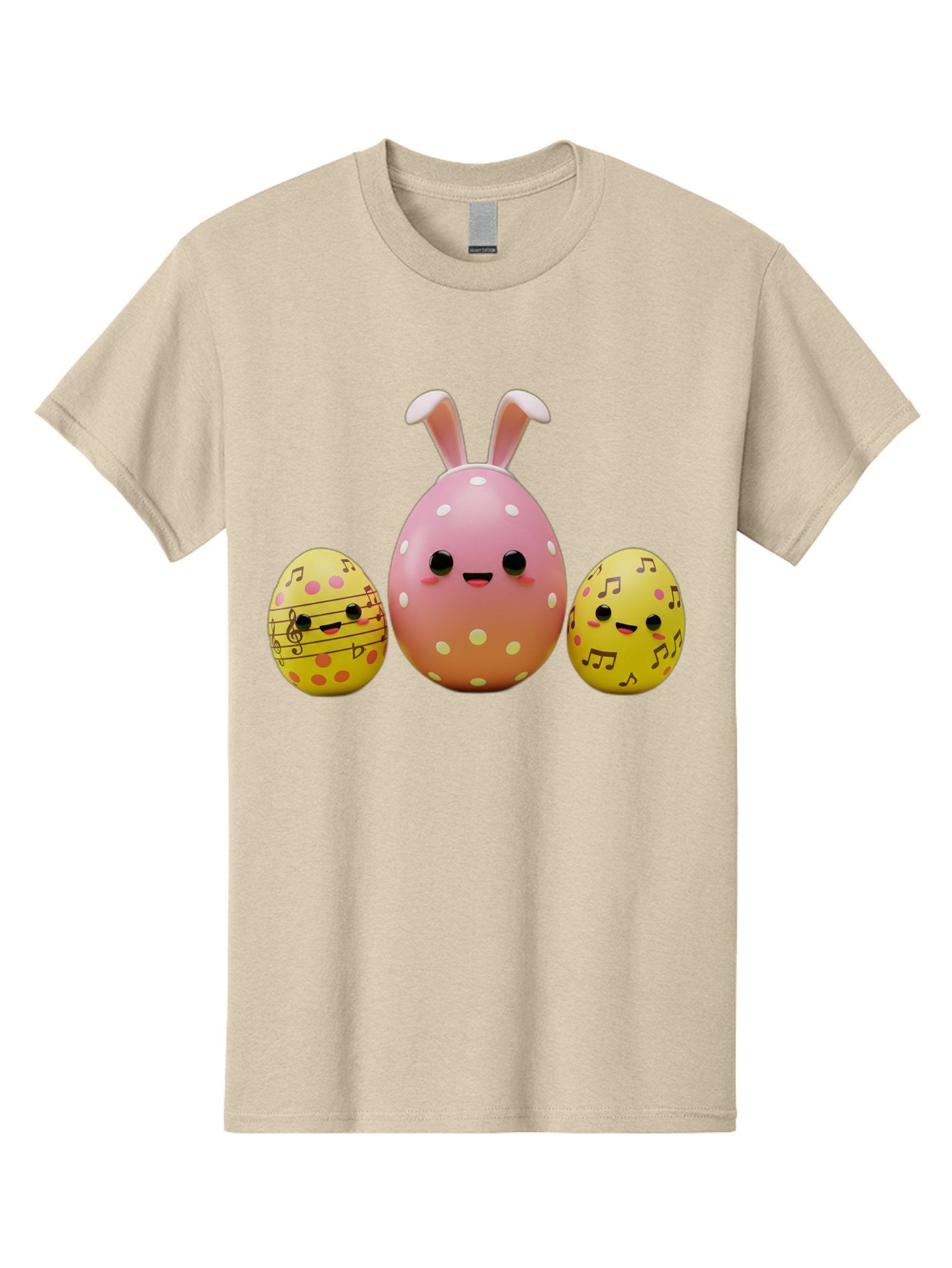 Easter-Eggs-7 Men'S Graphic Tee, 100% Cotton, Comfortable Casual Summer Wear, Machine Washable, Easter Eggs, Cartoon Characters, Funny Faces, Musical Notes, Pastel Colors, Easter Theme, Holiday Decorations, Cute Eggs, Bunny Ears, Smiley Faces, Baa612 13