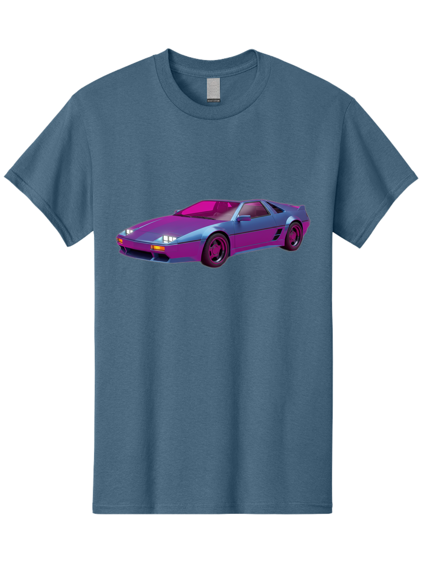Ferrari-288-Gto Men'S Graphic Tee, 100% Cotton, Comfortable Casual Summer Wear, Machine Washable, Ferrari 288 Gto, Sports Car, Sleek Design, Vibrant Colors, Purple And Pink Gradient, Luxury Vehicle, High-Performance Car, Classic Ferrari Model, Baa670 29