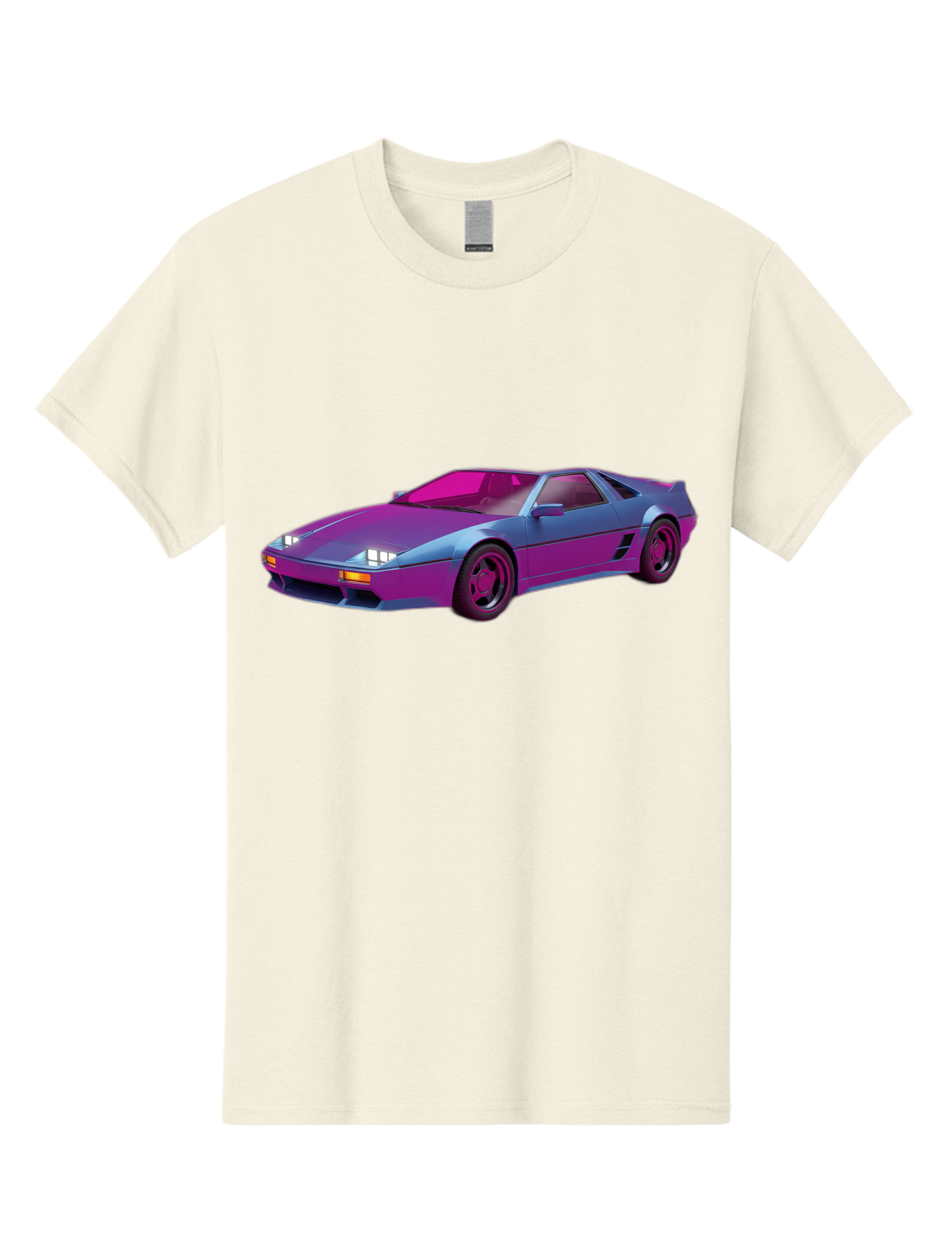 Ferrari-288-Gto Men'S Graphic Tee, 100% Cotton, Comfortable Casual Summer Wear, Machine Washable, Ferrari 288 Gto, Sports Car, Sleek Design, Vibrant Colors, Purple And Pink Gradient, Luxury Vehicle, High-Performance Car, Classic Ferrari Model, Baa670 27
