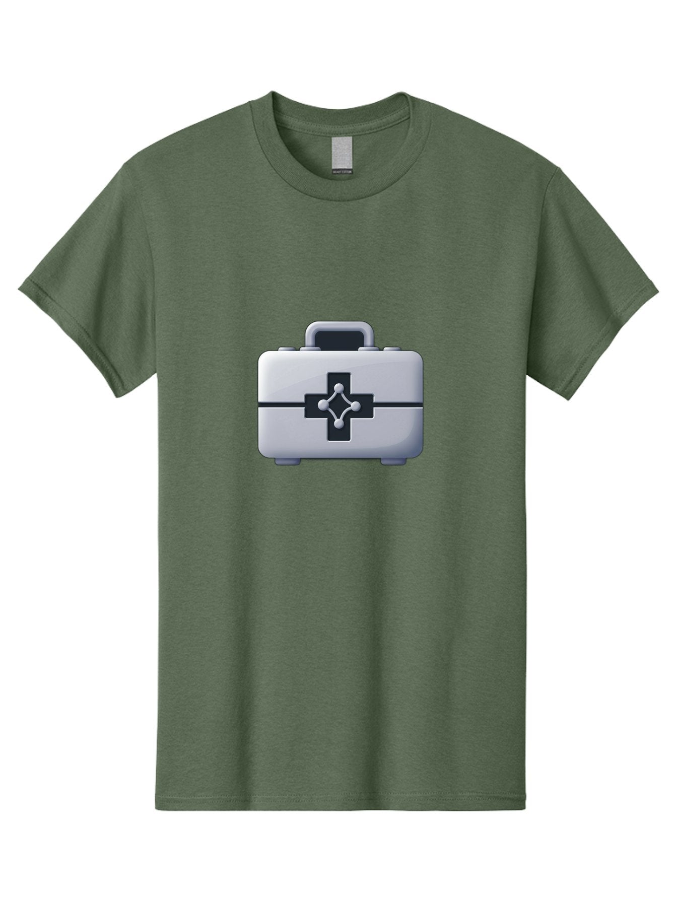 First-Aid-Kit-9 Men'S Graphic Tee, 100% Cotton, Comfortable Casual Summer Wear, Machine Washable, First Aid Kit, Medical Supplies, Health Care, Emergency Response, Medical Cross, Share Node, First Aid Box, Medical Kit, Health Emergency Baa683 7