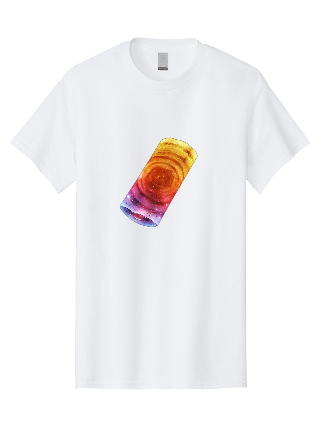 Galaxy-Dosa Men'S Graphic Tee, 100% Cotton, Comfortable Casual Summer Wear, Machine Washable, Cinnamon Swirl Pastry, Sweet Treat, Baked Goods, Delicious Dessert, Swirly Design, Orange And Purple Hues, Sweet Aroma, Tasty Pastry Baa706 14