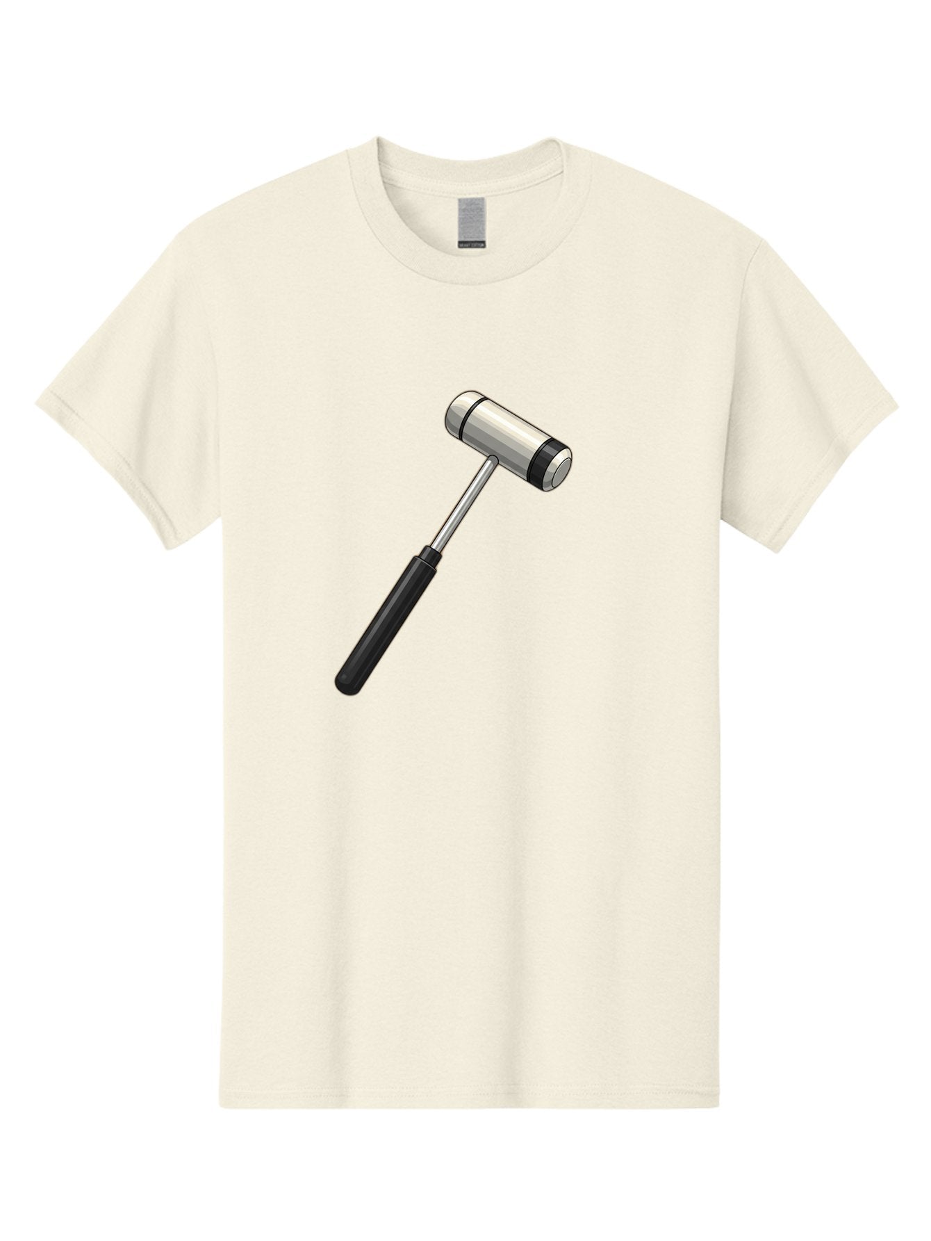 Gavel Men'S Graphic Tee, 100% Cotton, Comfortable Casual Summer Wear, Machine Washable, Gavel, Courtroom, Justice, Law, Judge, Authority, Symbol, Power, Decision, Metal, Handle, Black Grip Baa732
