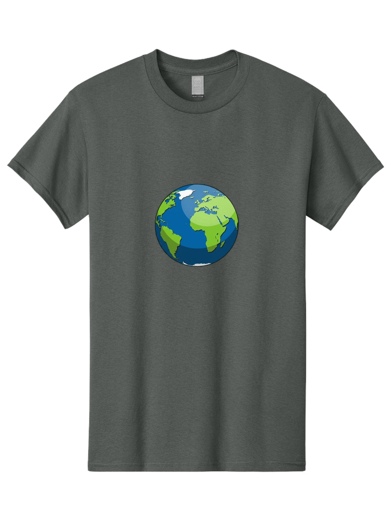 Globe-1 Men'S Graphic Tee, 100% Cotton, Comfortable Casual Summer Wear, Machine Washable, Illustrated Globe, World Map, Global Illustration, 3D Globe, Earth From Space, Cartography, Geography, International, Global Unity, Planet Earth Baa738 10