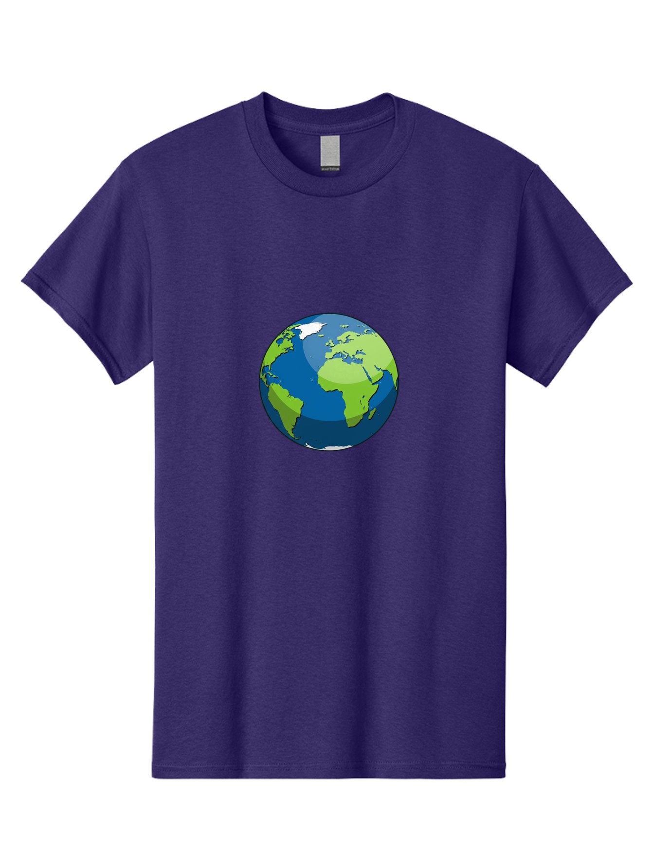 Globe-1 Men'S Graphic Tee, 100% Cotton, Comfortable Casual Summer Wear, Machine Washable, Illustrated Globe, World Map, Global Illustration, 3D Globe, Earth From Space, Cartography, Geography, International, Global Unity, Planet Earth Baa738 14