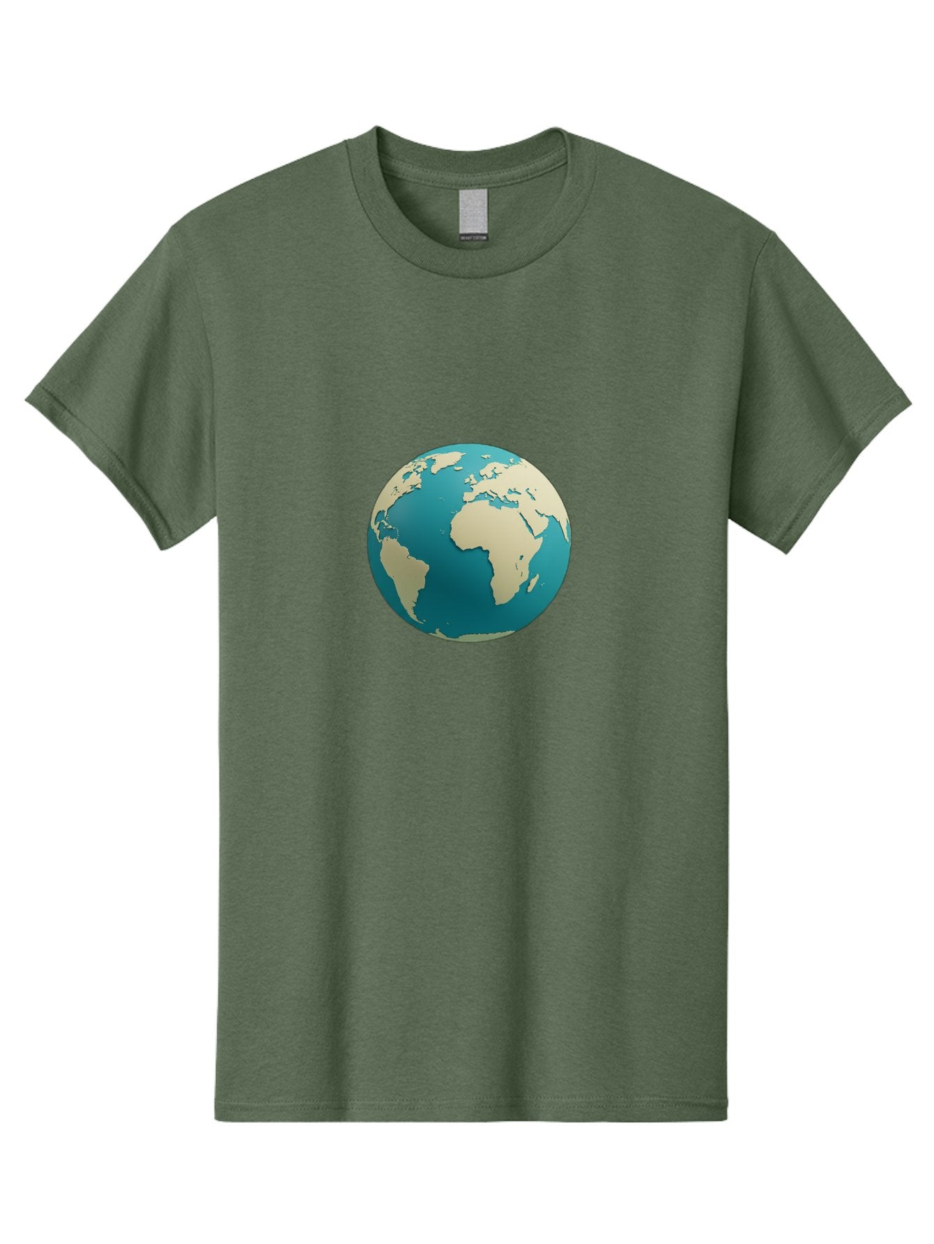 Globe-2 Men'S Graphic Tee, 100% Cotton, Comfortable Casual Summer Wear, Machine Washable, Globe, World Map, Earth, Global Perspective, International, 3D Illustration, Africa, South America, Digital Graphics, Global Unity, Worldview, Baa742 11