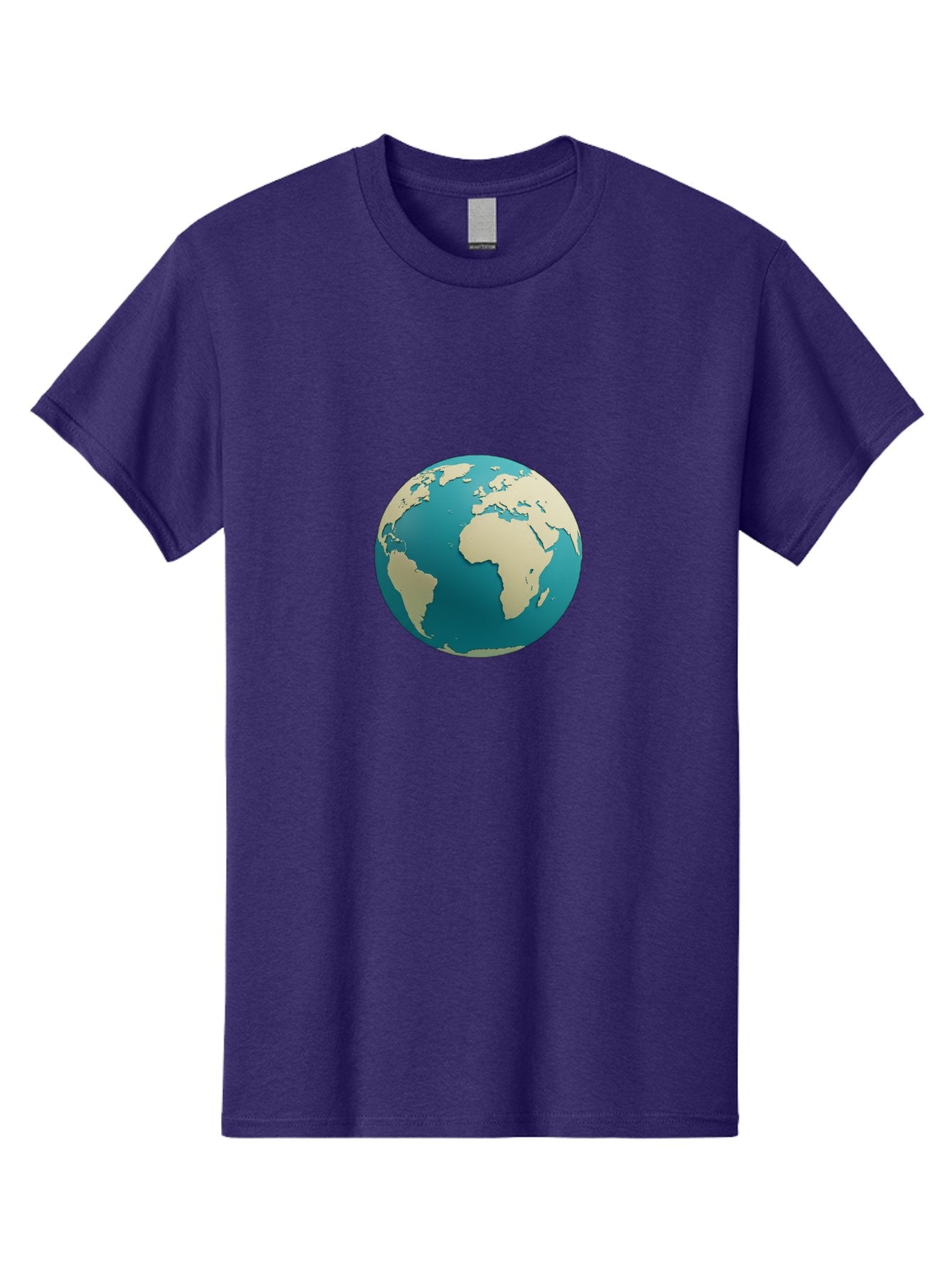Globe-2 Men'S Graphic Tee, 100% Cotton, Comfortable Casual Summer Wear, Machine Washable, Globe, World Map, Earth, Global Perspective, International, 3D Illustration, Africa, South America, Digital Graphics, Global Unity, Worldview, Baa742 6