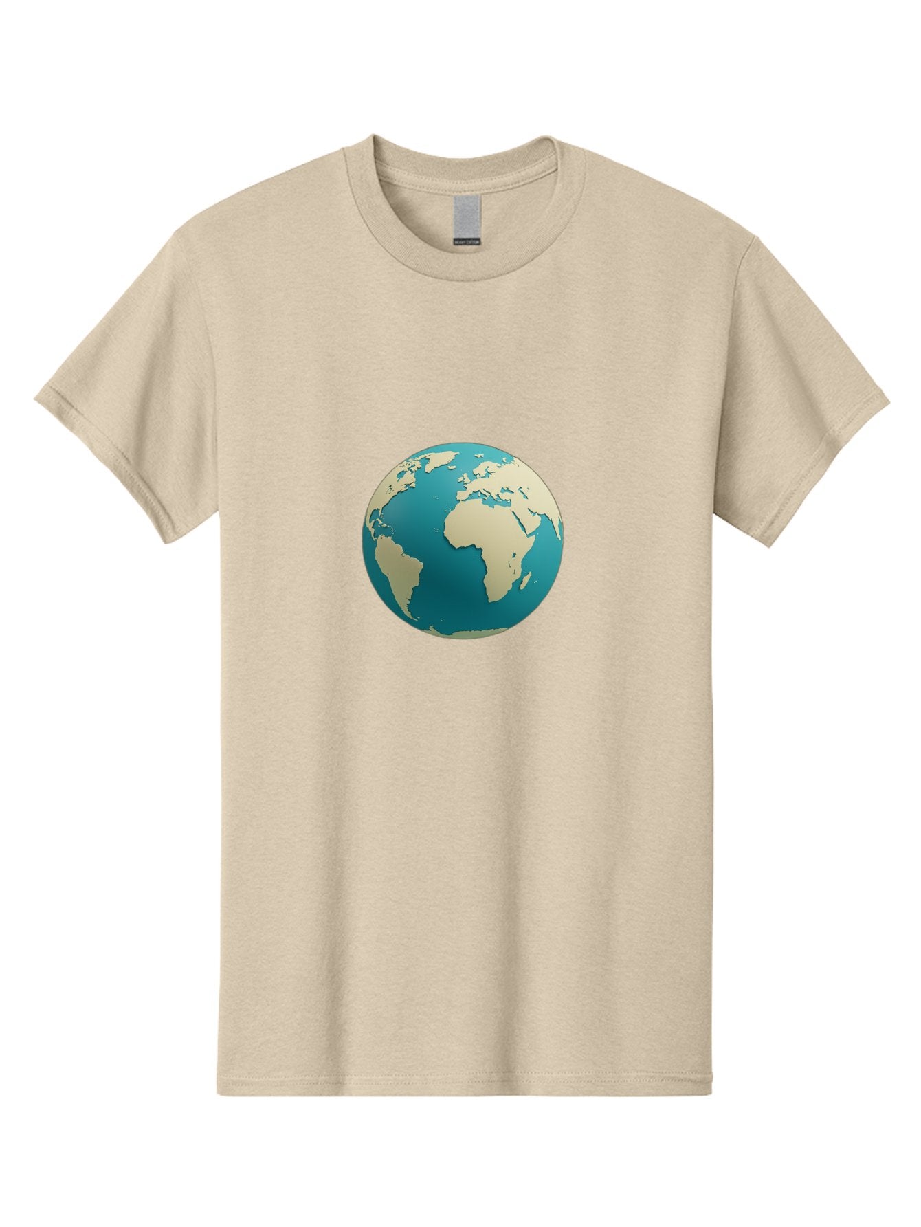 Globe-2 Men'S Graphic Tee, 100% Cotton, Comfortable Casual Summer Wear, Machine Washable, Globe, World Map, Earth, Global Perspective, International, 3D Illustration, Africa, South America, Digital Graphics, Global Unity, Worldview, Baa742 12