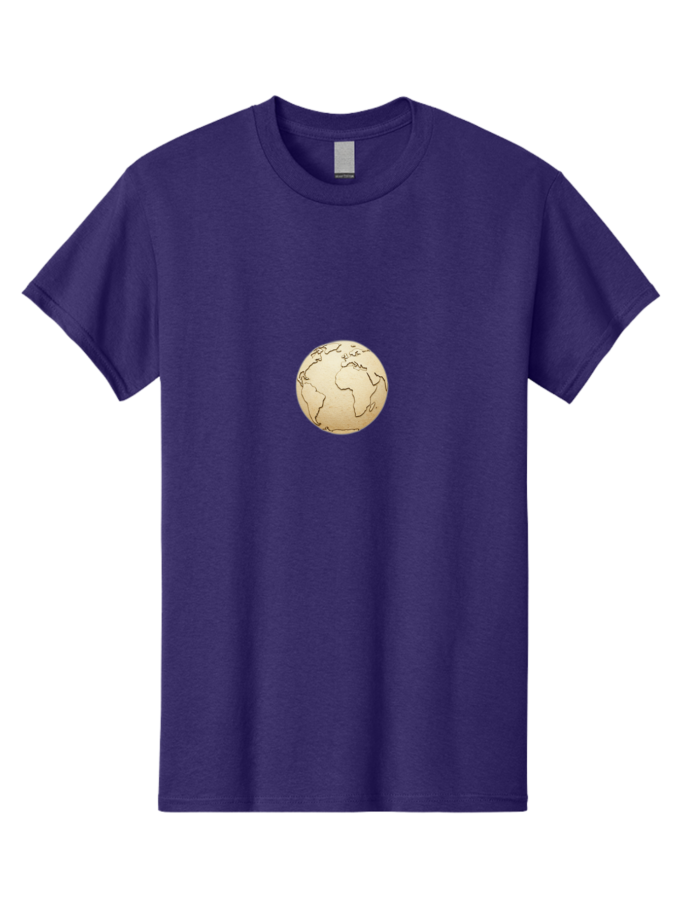 Globe-5 Men'S Graphic Tee, 100% Cotton, Comfortable Casual Summer Wear, Machine Washable, Globe, World Map, Global Illustration, Earth, International Icon, Geographical Representation, Simple Design, Minimalist Globe, Educational Graphic Baa745 23