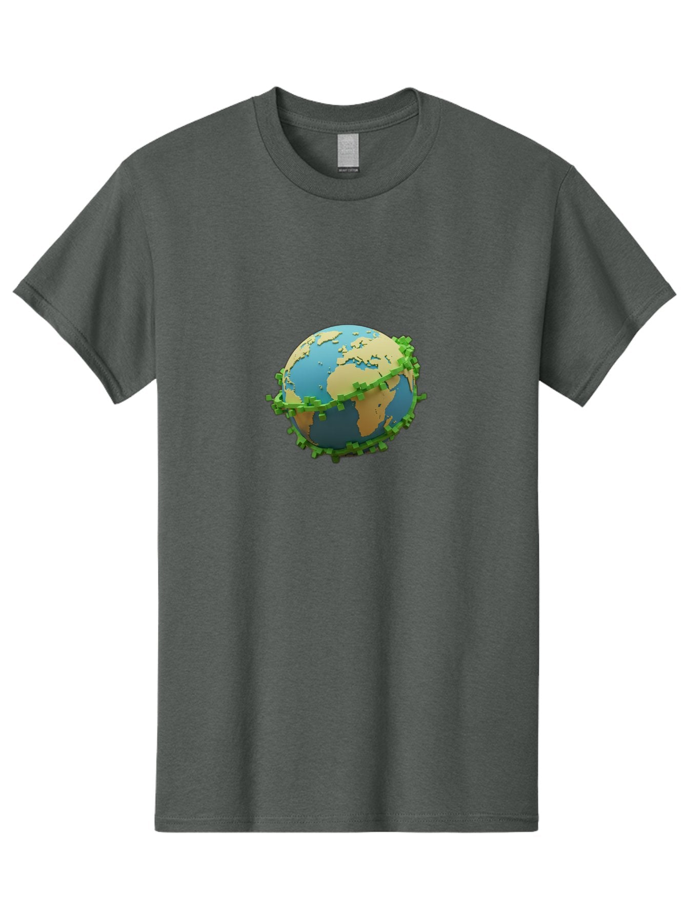 Globe-With-Virus Men'S Graphic Tee, 100% Cotton, Comfortable Casual Summer Wear, Machine Washable, Covid-19 Virus Surrounding The Earth, Global Pandemic, Coronavirus Outbreak, Worldwide Health Crisis, Virus Spread, International Concern Baa762 15