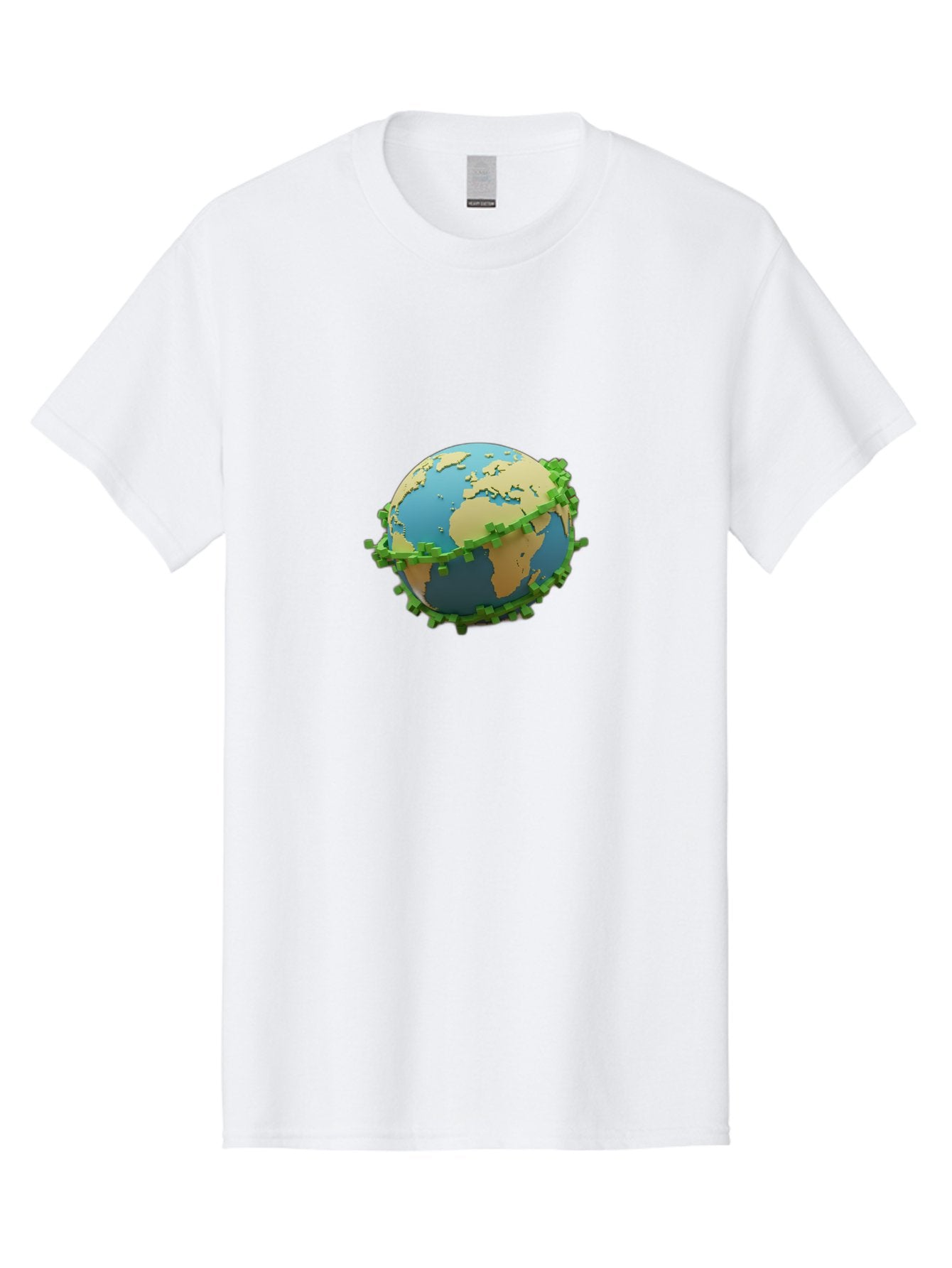 Globe-With-Virus Men'S Graphic Tee, 100% Cotton, Comfortable Casual Summer Wear, Machine Washable, Covid-19 Virus Surrounding The Earth, Global Pandemic, Coronavirus Outbreak, Worldwide Health Crisis, Virus Spread, International Concern Baa762 6